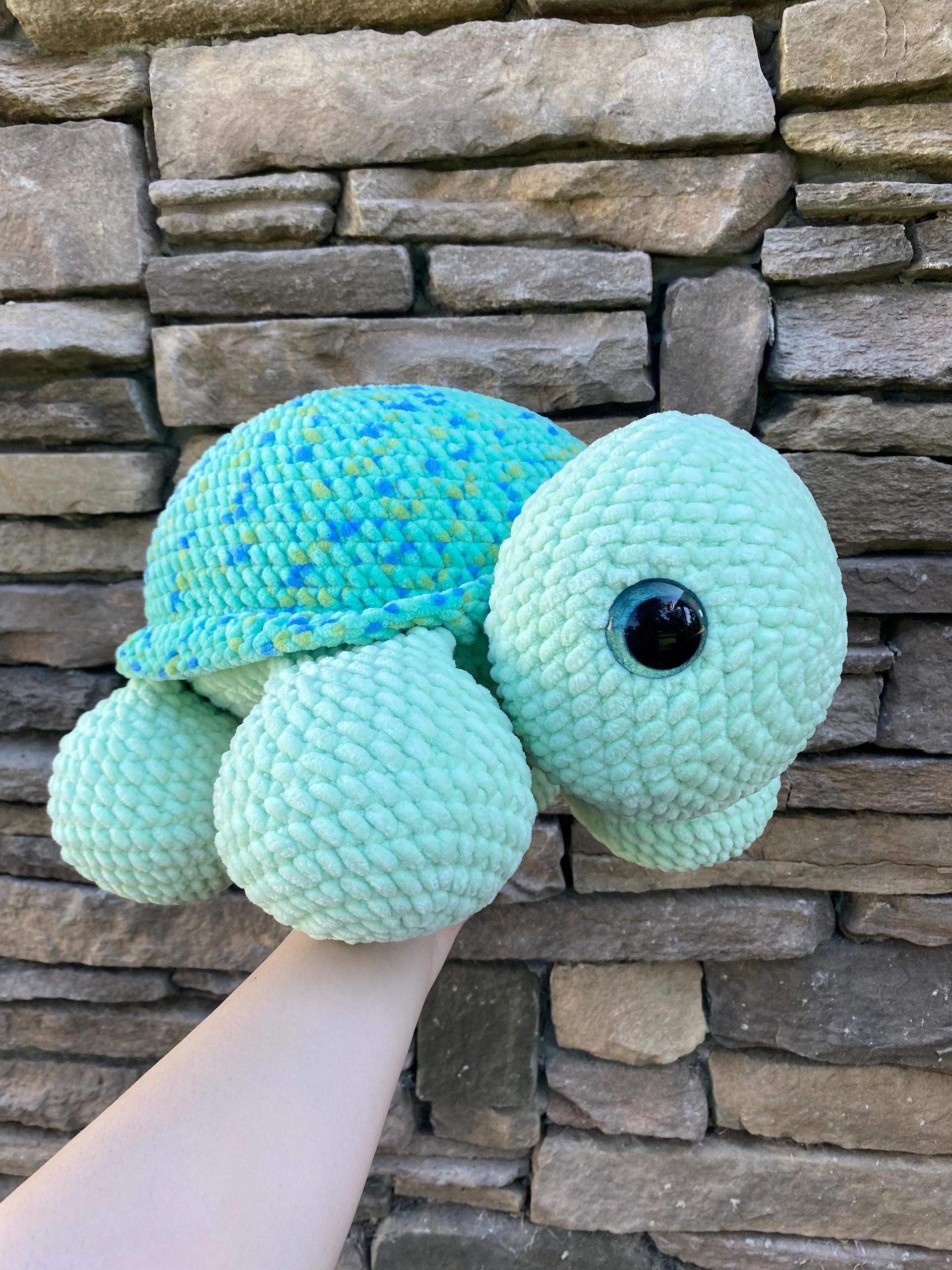 sequoia the turtle- jumbo turtle crochet pattern, turtle crochet pattern, no sew, tortoise crochet pattern, amigurumi pa thumbnail 4