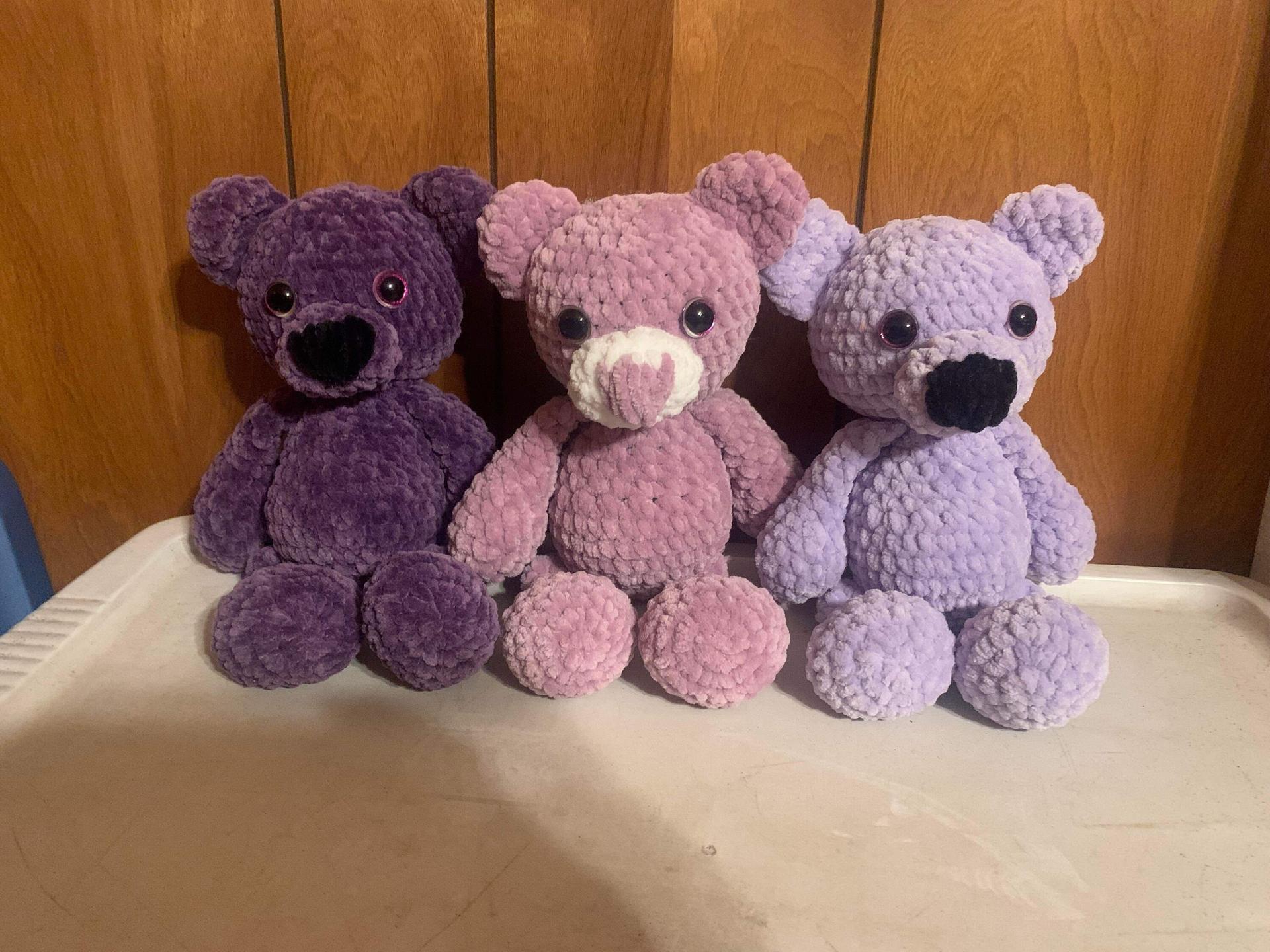 Briar Bear Pattern- amigurumi bear pattern, crochet bear pattern, crochet pattern, amigurumi bear pattern, crochet thumbnail 8