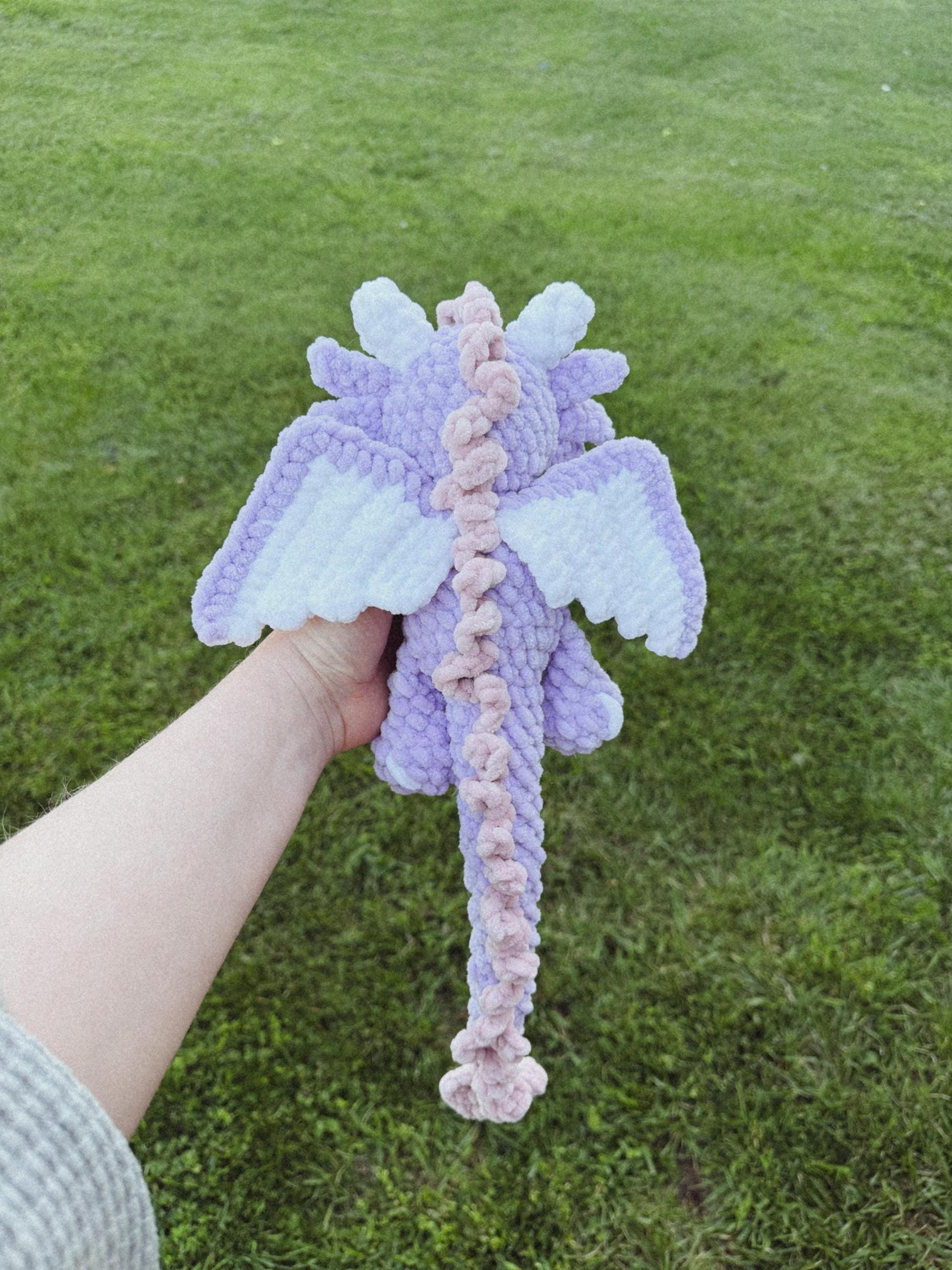 aero the dragon | crochet pattern, amigurumi, low sew, mythical crochet pattern, fantasy thumbnail 5