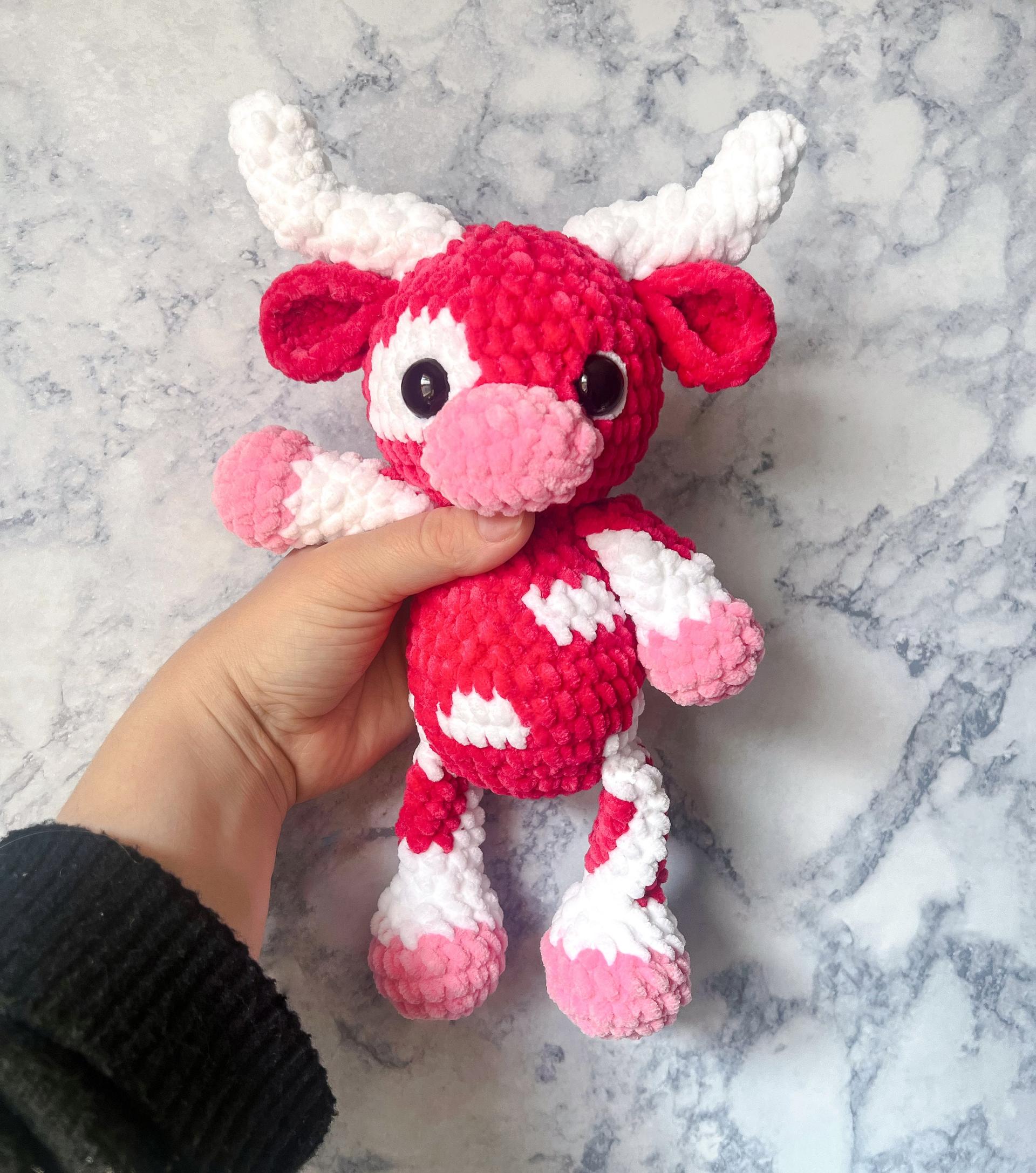 Longhorn crochet pattern- Longhorn cow pattern, amigurumi longhorn cow, Texas Longhorn crochet pattern thumbnail 9