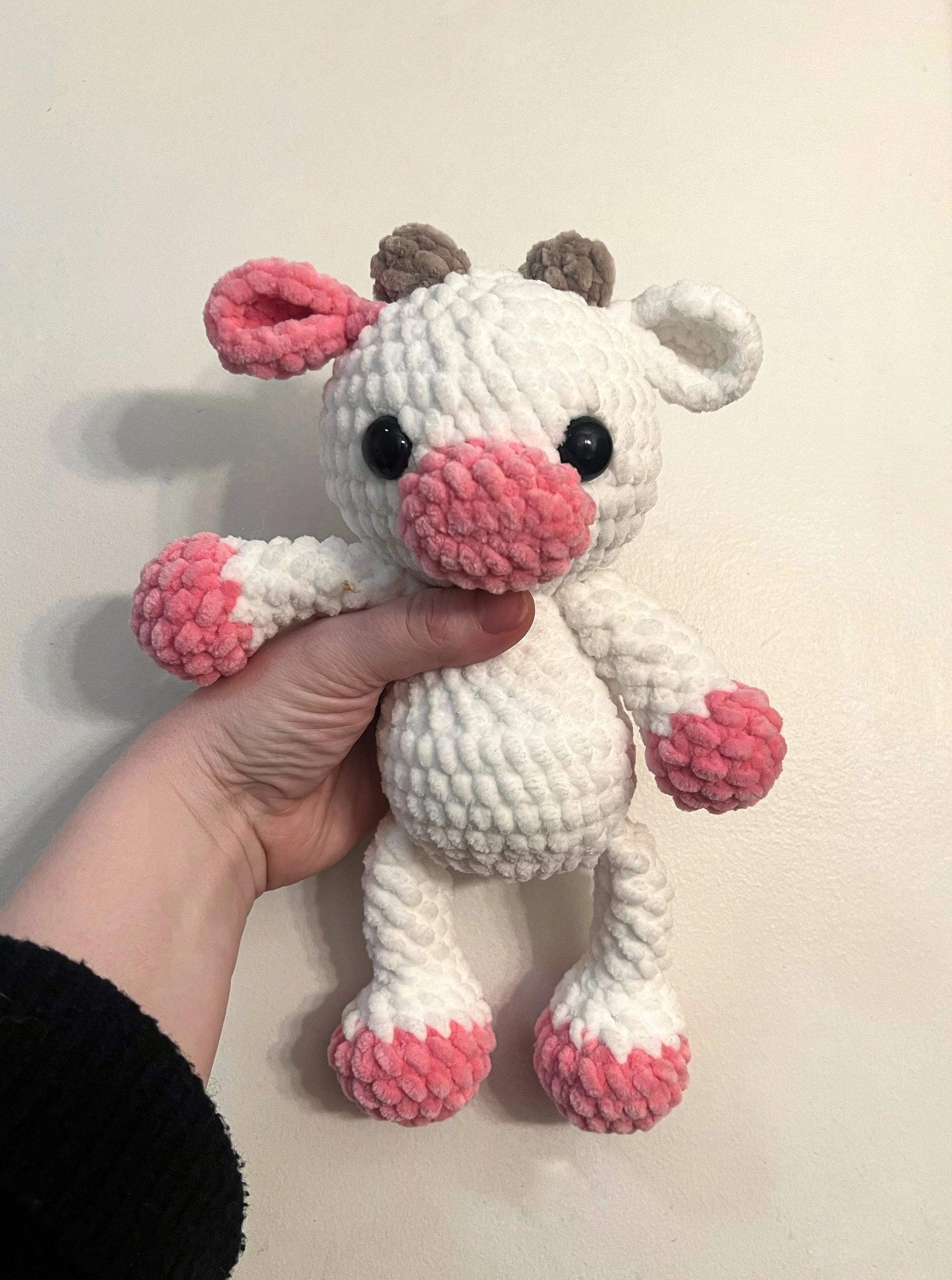 Cashew the Cow Pattern- Amigurumi cow, crochet cow, cow pattern thumbnail 6