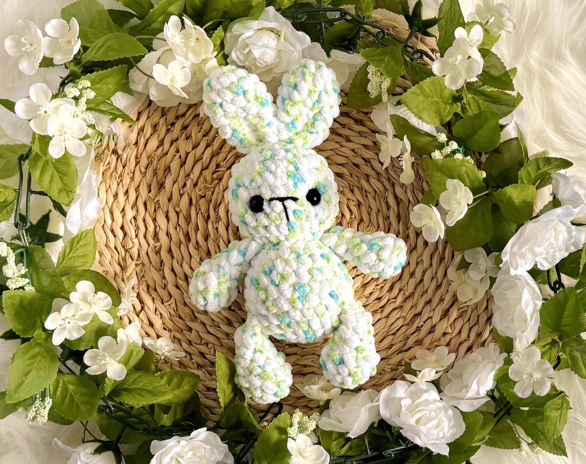 bun bun the bunny | crochet bunny pattern, amigurumi bunny, amigurumi, pattern, low sew, crochet rabbit, crochet spring thumbnail 4