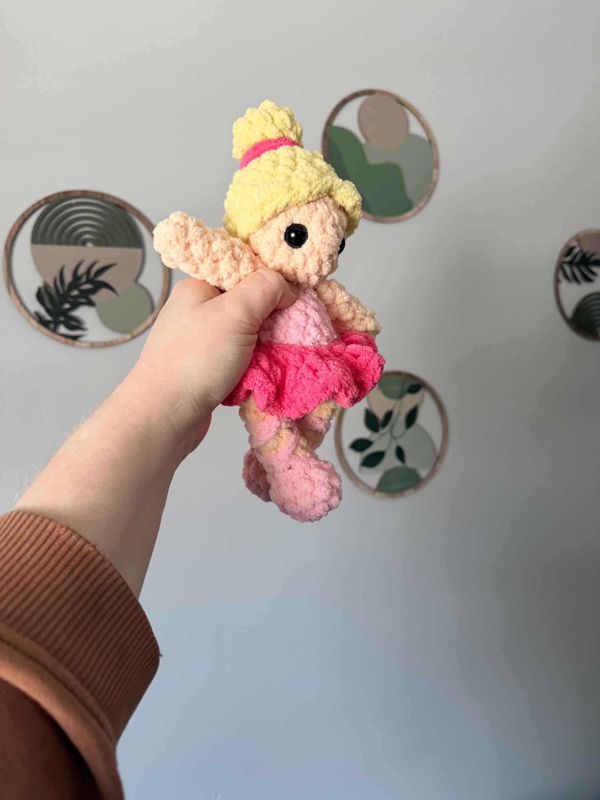 genevieve the ballerina | doll, ballerina, amigurumi pattern, doll crochet, PDF pattern, low sew, plush yarn, crochet pattern, dance thumbnail 2
