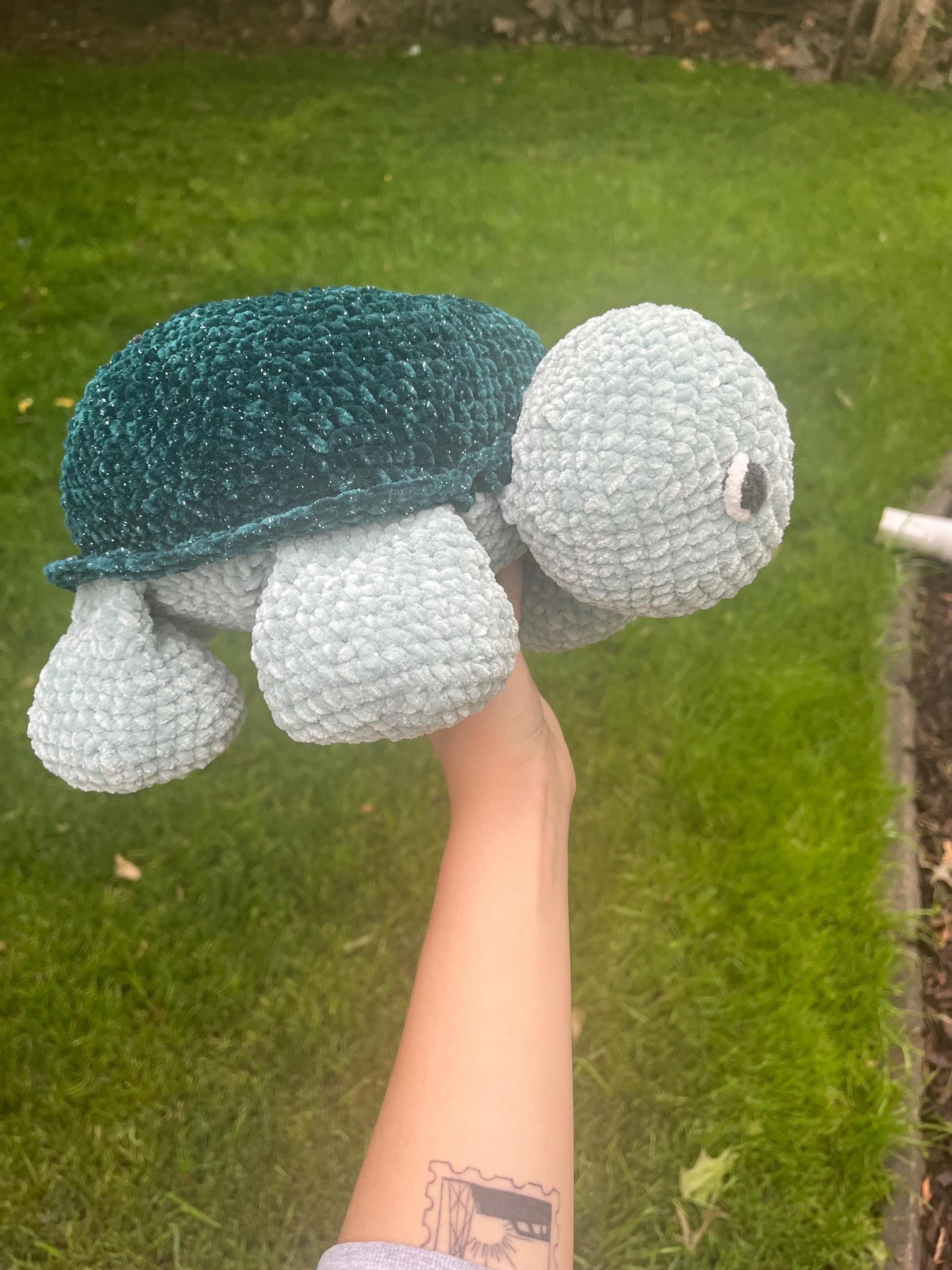 sequoia the turtle- jumbo turtle crochet pattern, turtle crochet pattern, no sew, tortoise crochet pattern, amigurumi pa thumbnail 7