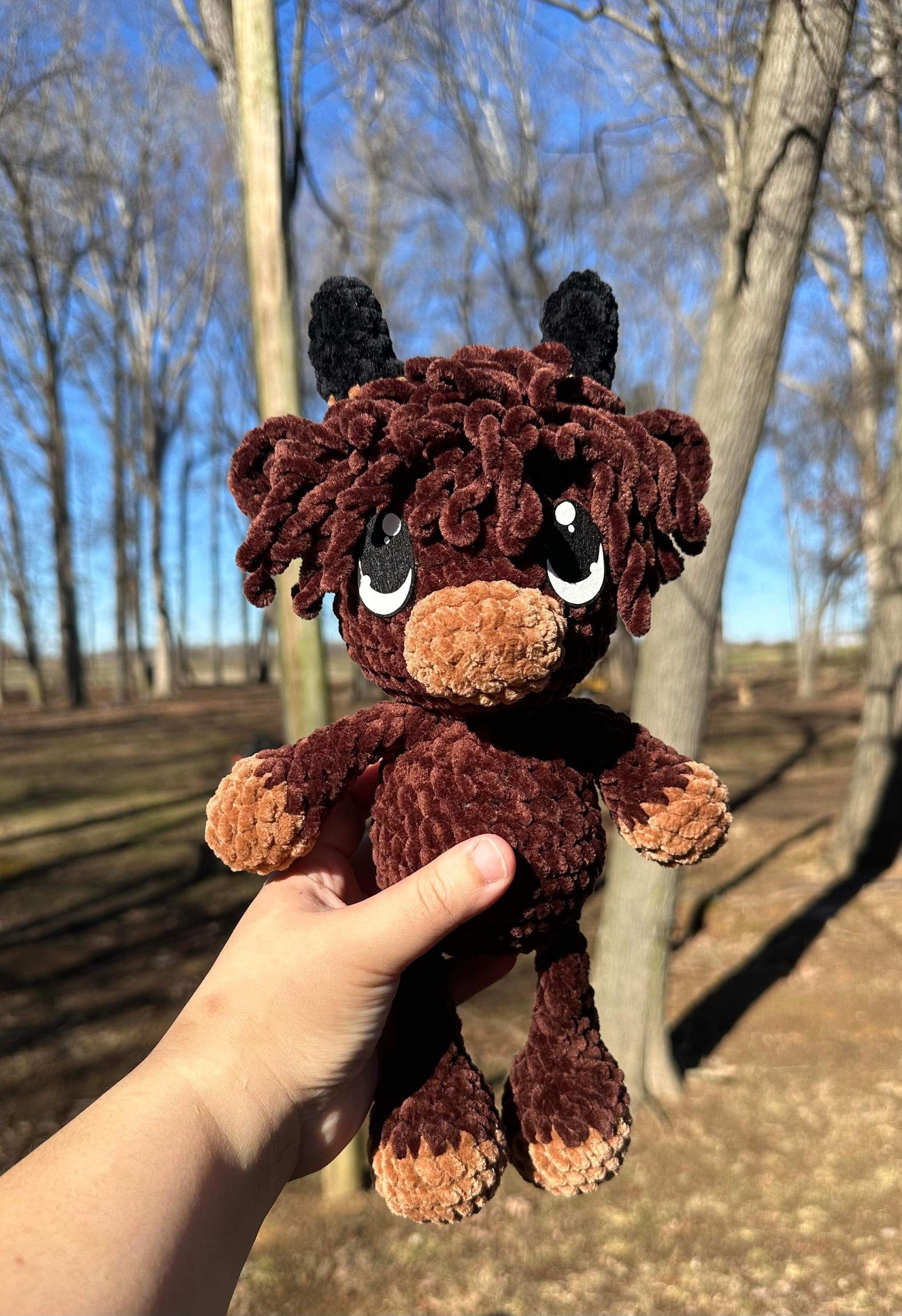 Harlow the Highland cow- cow crochet pattern thumbnail 3
