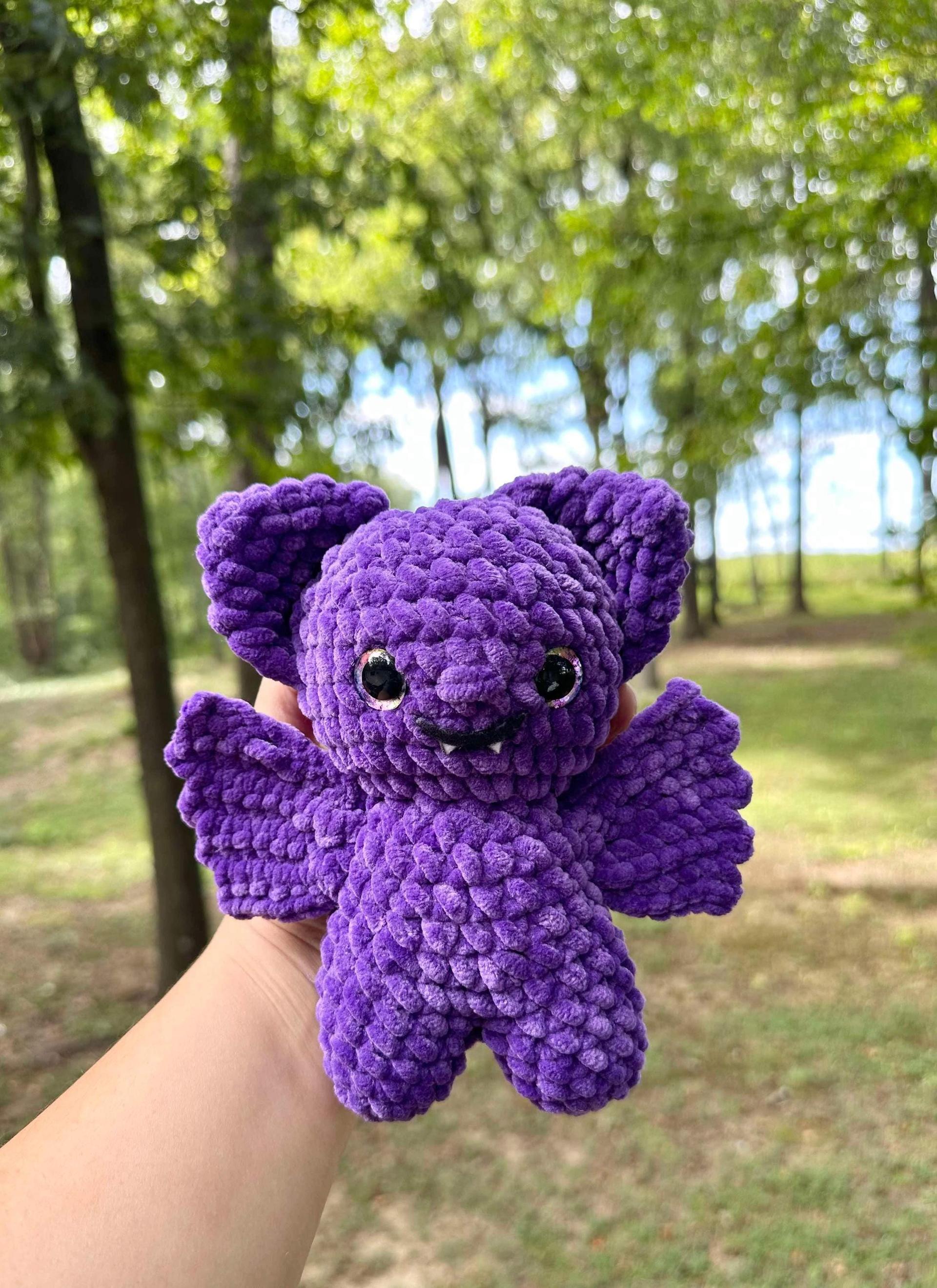 Baby bat- crochet pattern, bat amigurumi, amigurumi pattern, Halloween crochet pattern, bat thumbnail 8