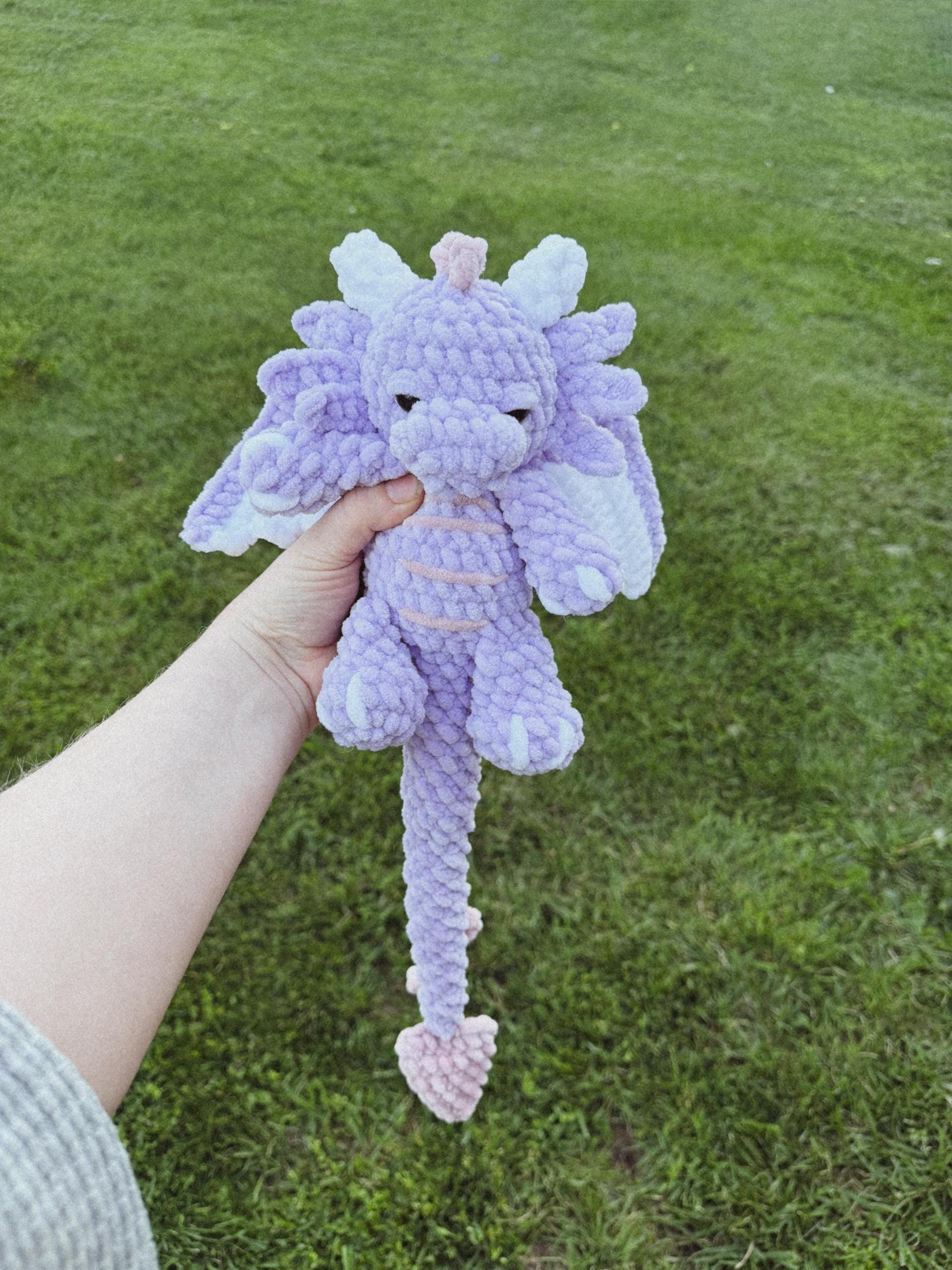 aero the dragon | crochet pattern, amigurumi, low sew, mythical crochet pattern, fantasy thumbnail 3