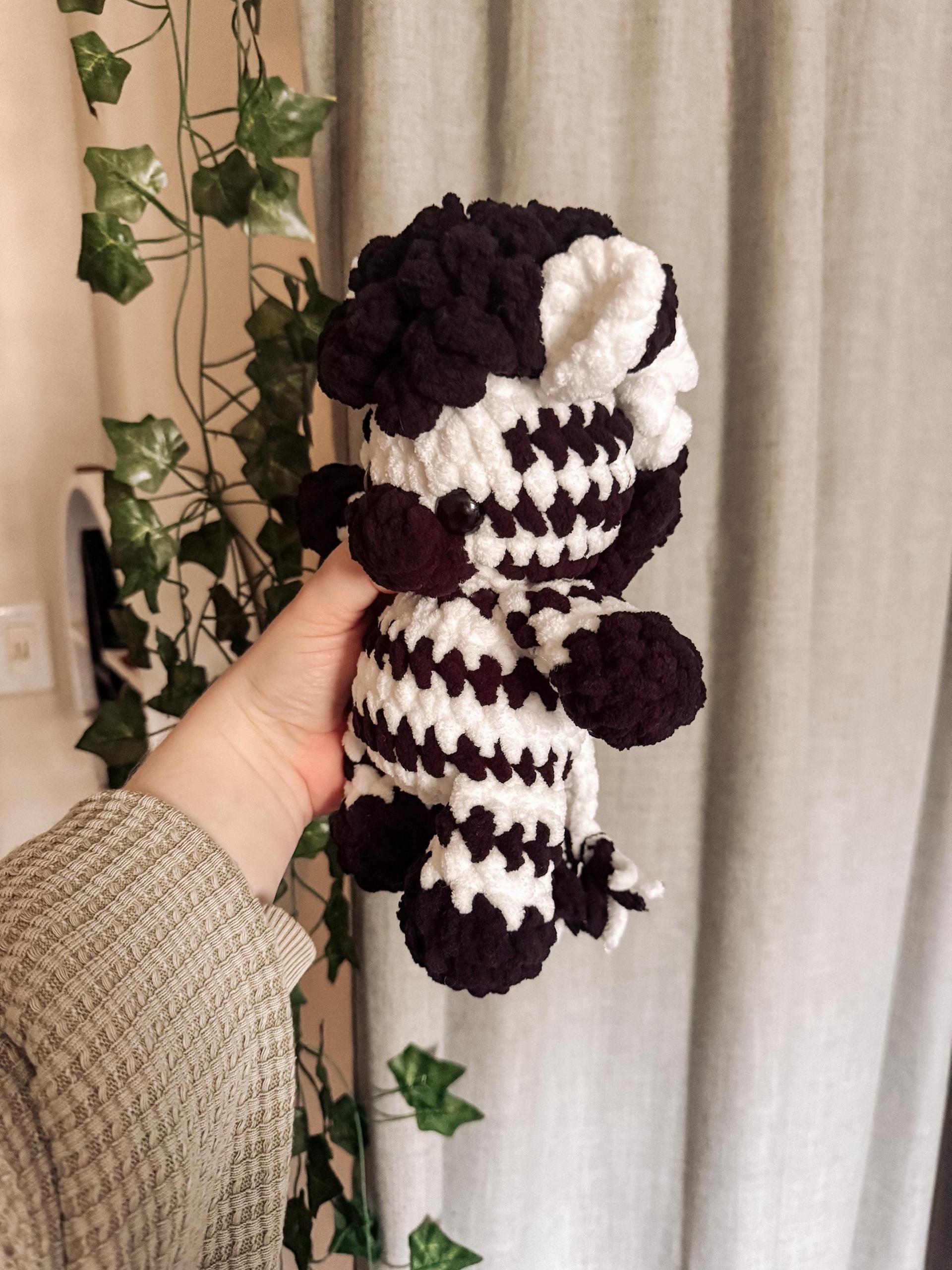 zoe the zebra | amigurumi zebra pattern, low sew, crochet pattern, crochet zebra, safari, crochet safari pattern, pattern, pdf thumbnail 8