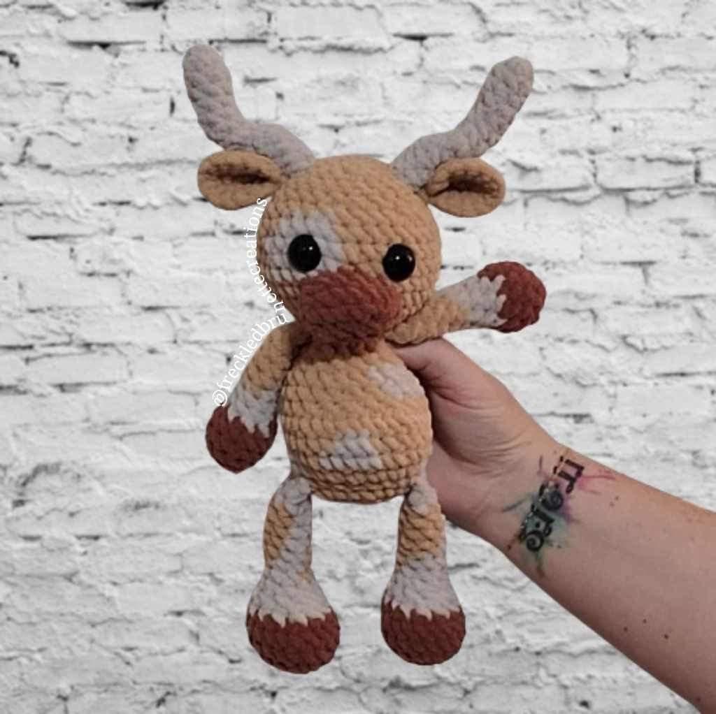 Longhorn crochet pattern- Longhorn cow pattern, amigurumi longhorn cow, Texas Longhorn crochet pattern thumbnail 10