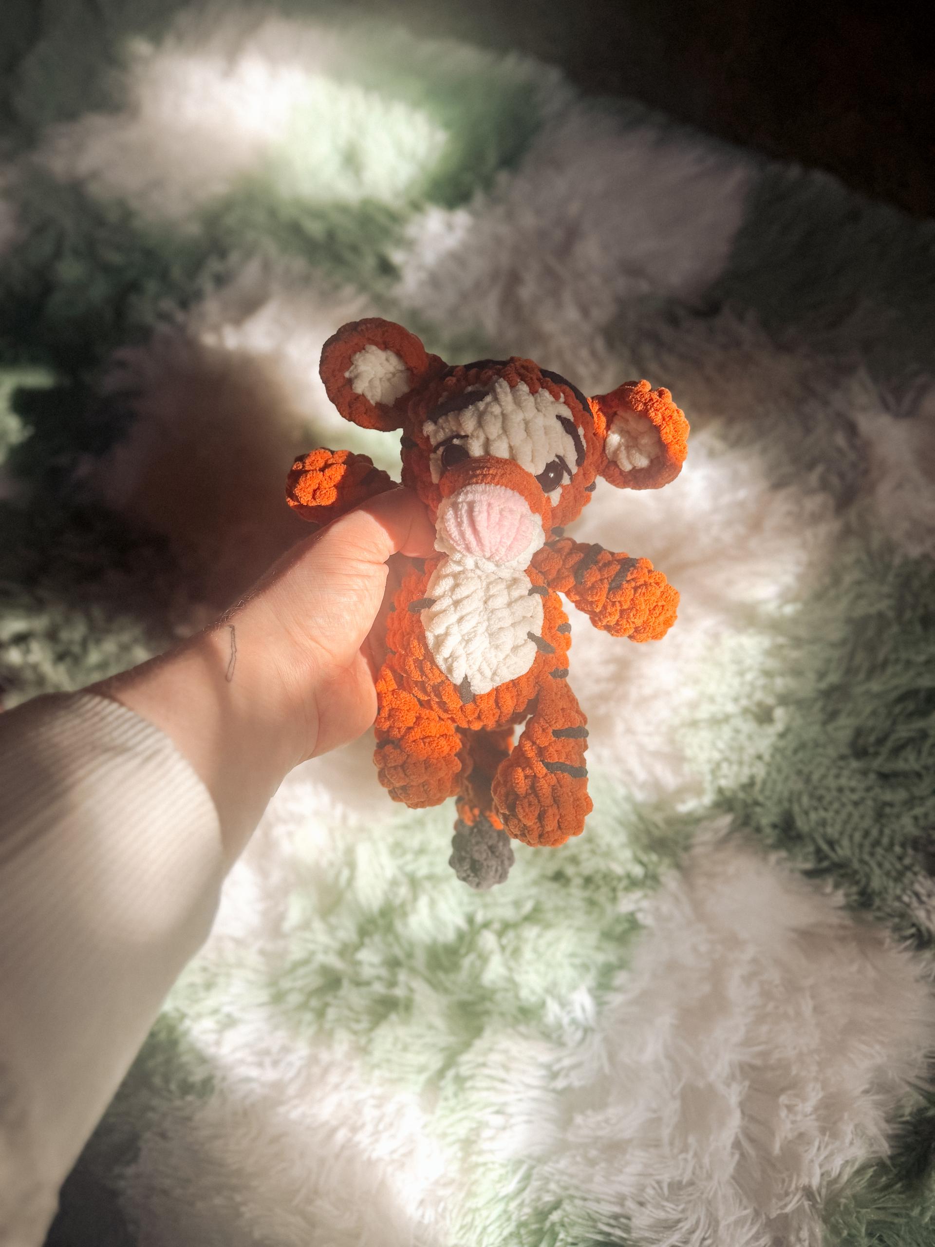 bouncy tiger crochet pattern
