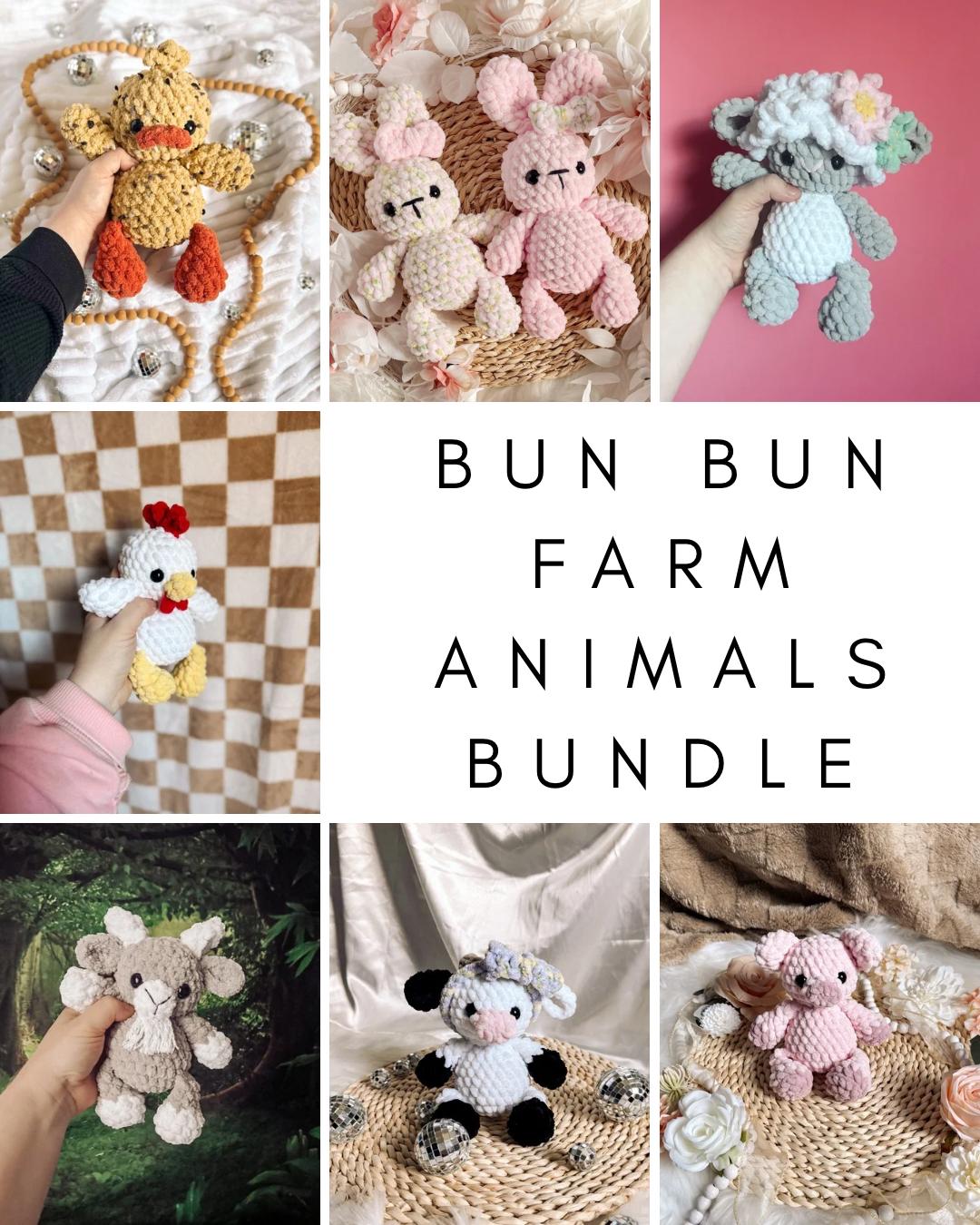 Farm Bun Bun Patterns Bundle