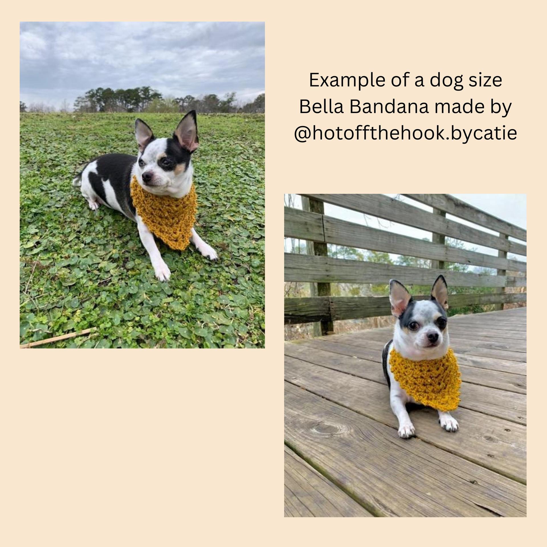 Bandana Pattern | Bella Bandana crochet tutorial | Hair accessory | Advanced Beginner Crochet tutorial | PDF Instant Dow thumbnail 4