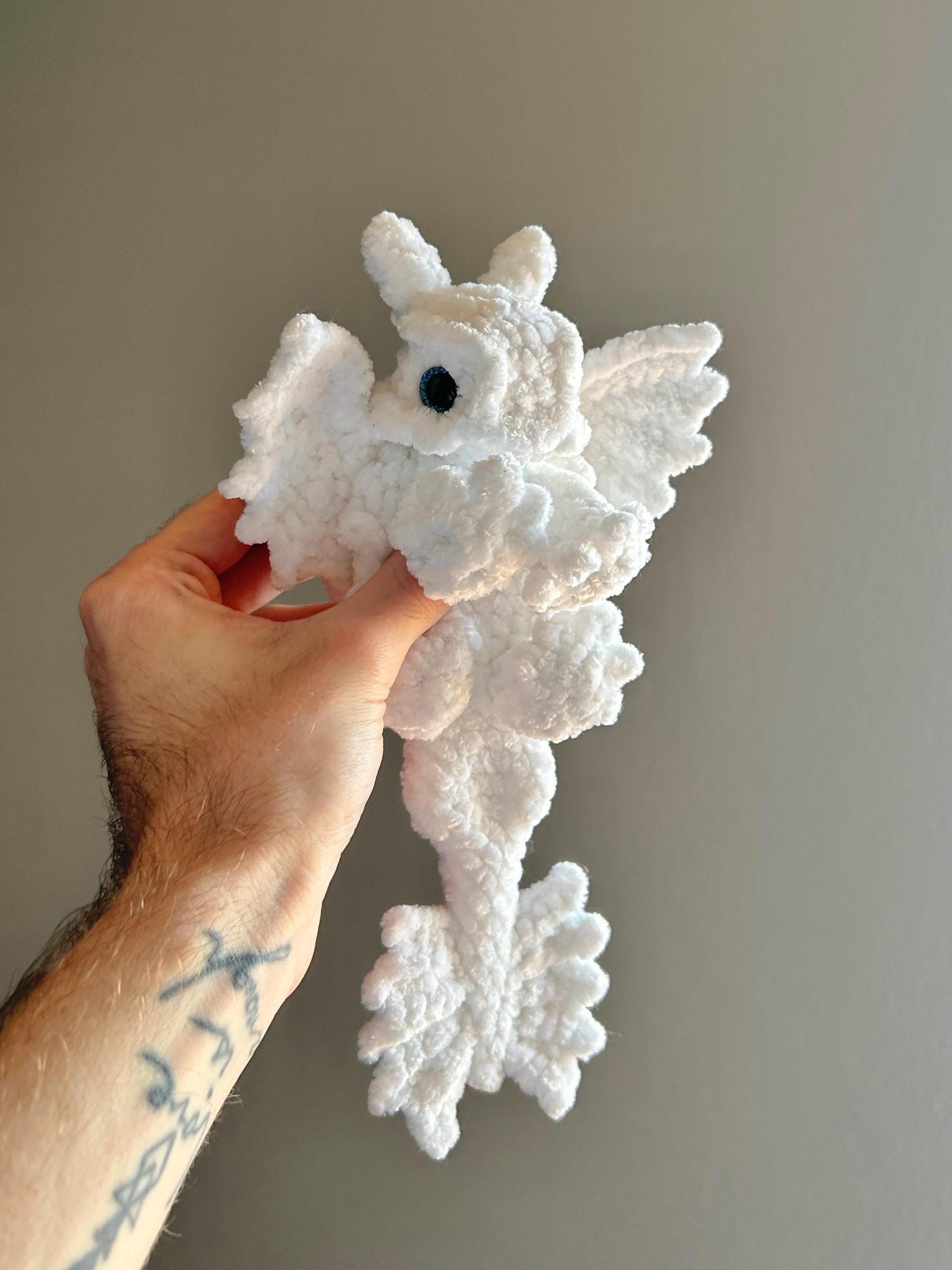 Lux the Dragon Snuggler Medium Sew Crochet Amigurumi Pattern thumbnail 4