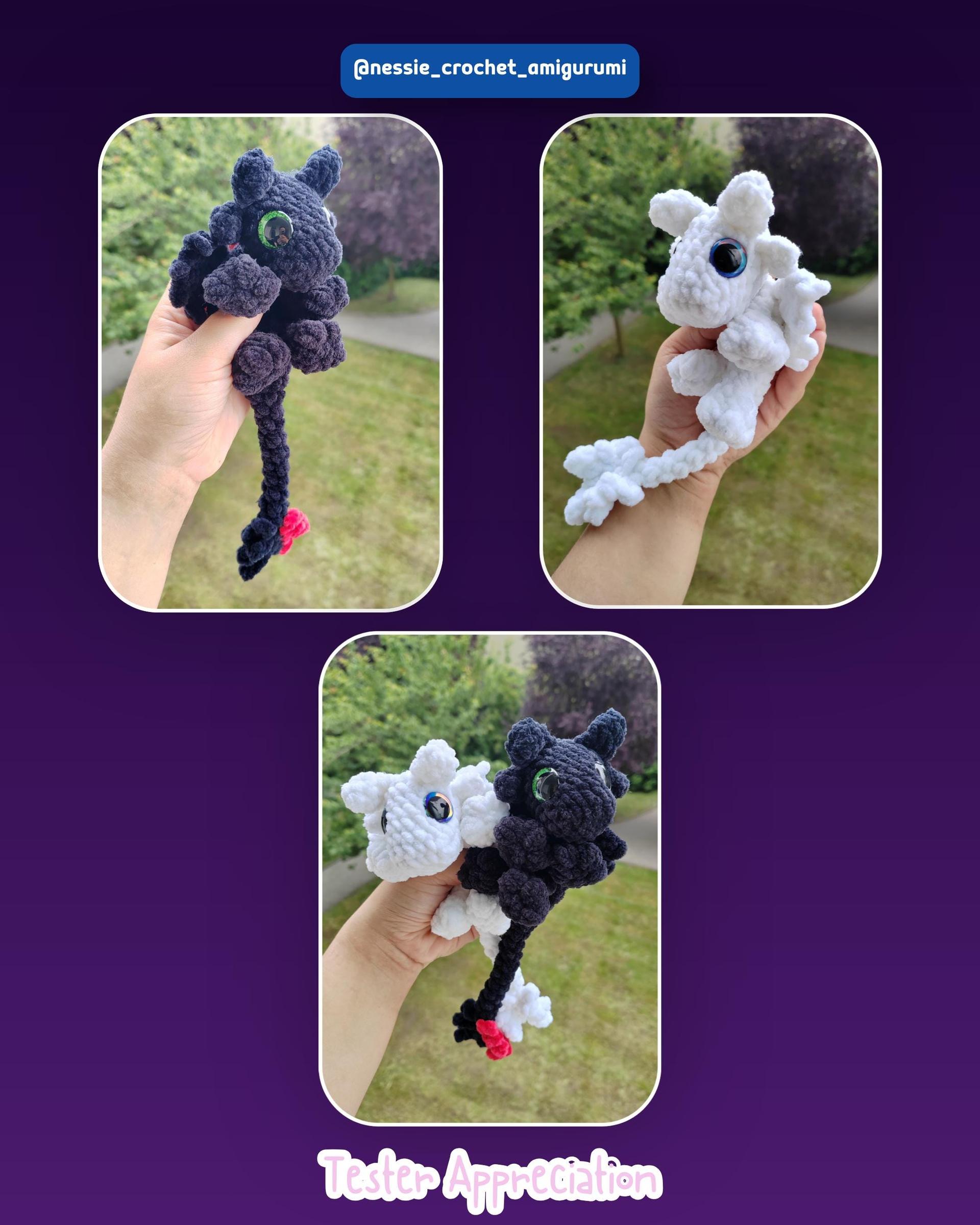 Pax the Dragon Snuggler Low Sew Crochet Amigurumi Pattern thumbnail 9