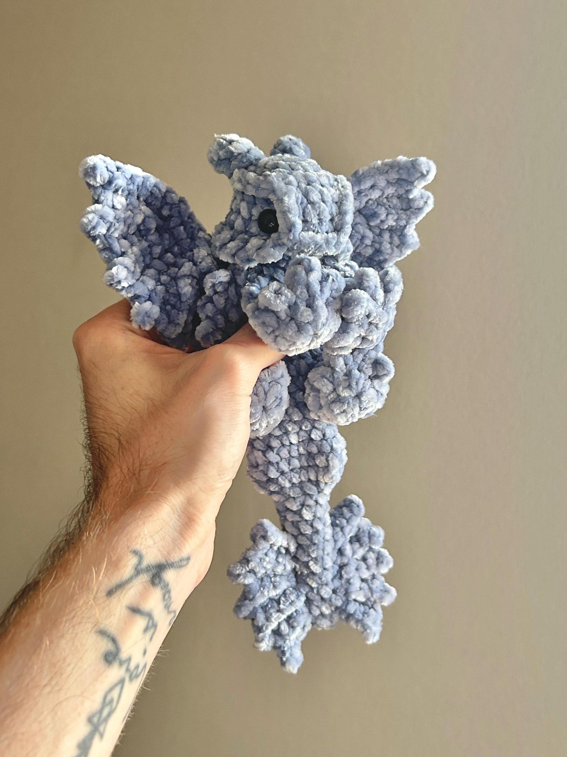 Lux the Dragon Snuggler Medium Sew Crochet Amigurumi Pattern thumbnail 3