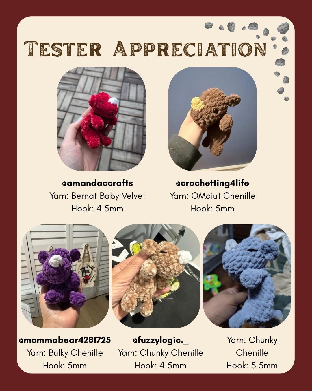 Rhino Mini Snuggler No Sew Crochet Amigurumi Pattern thumbnail 6