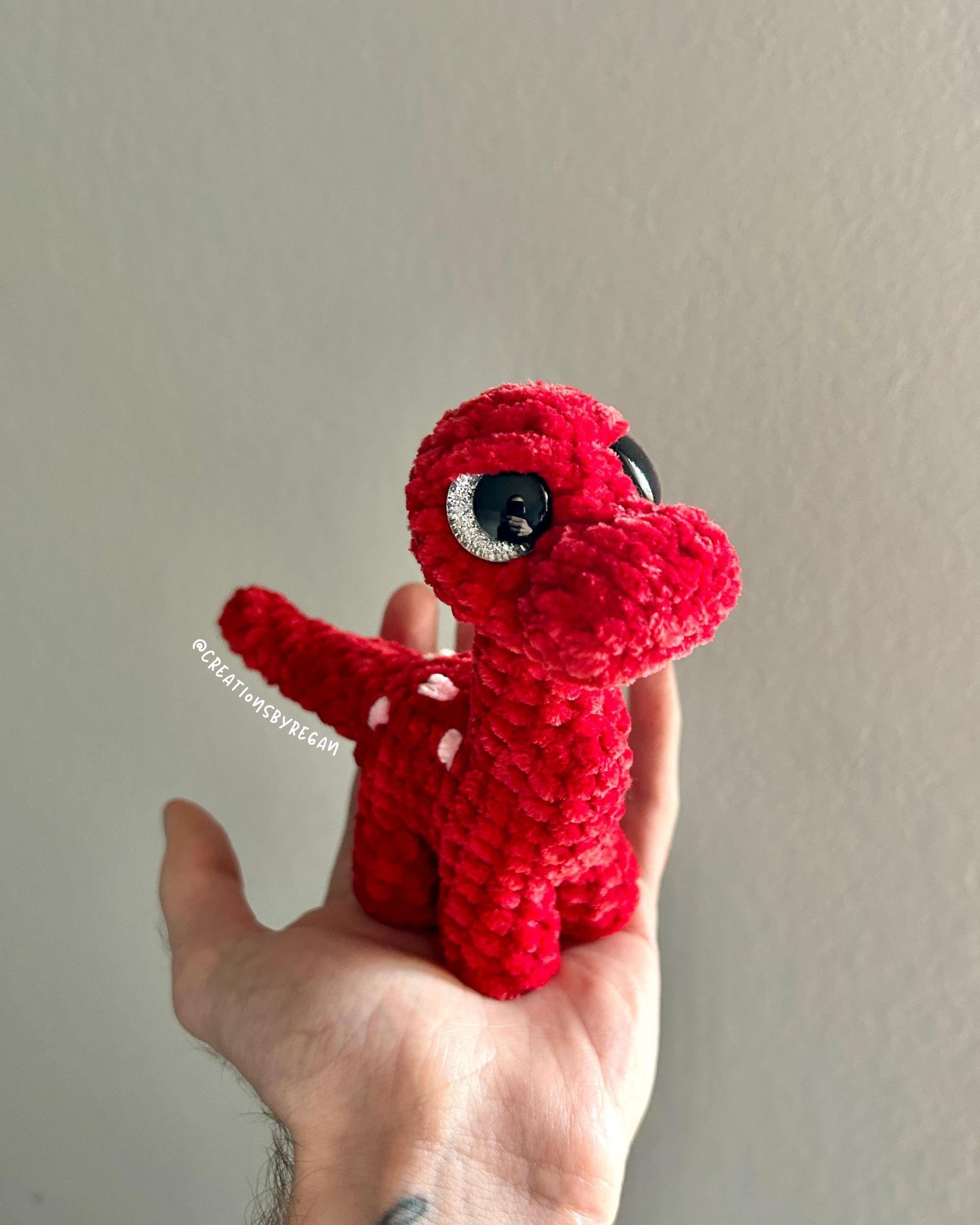 Remi the Baby Brachiosaurus Standing Low Sew Crochet Amigurumi Pattern thumbnail 2