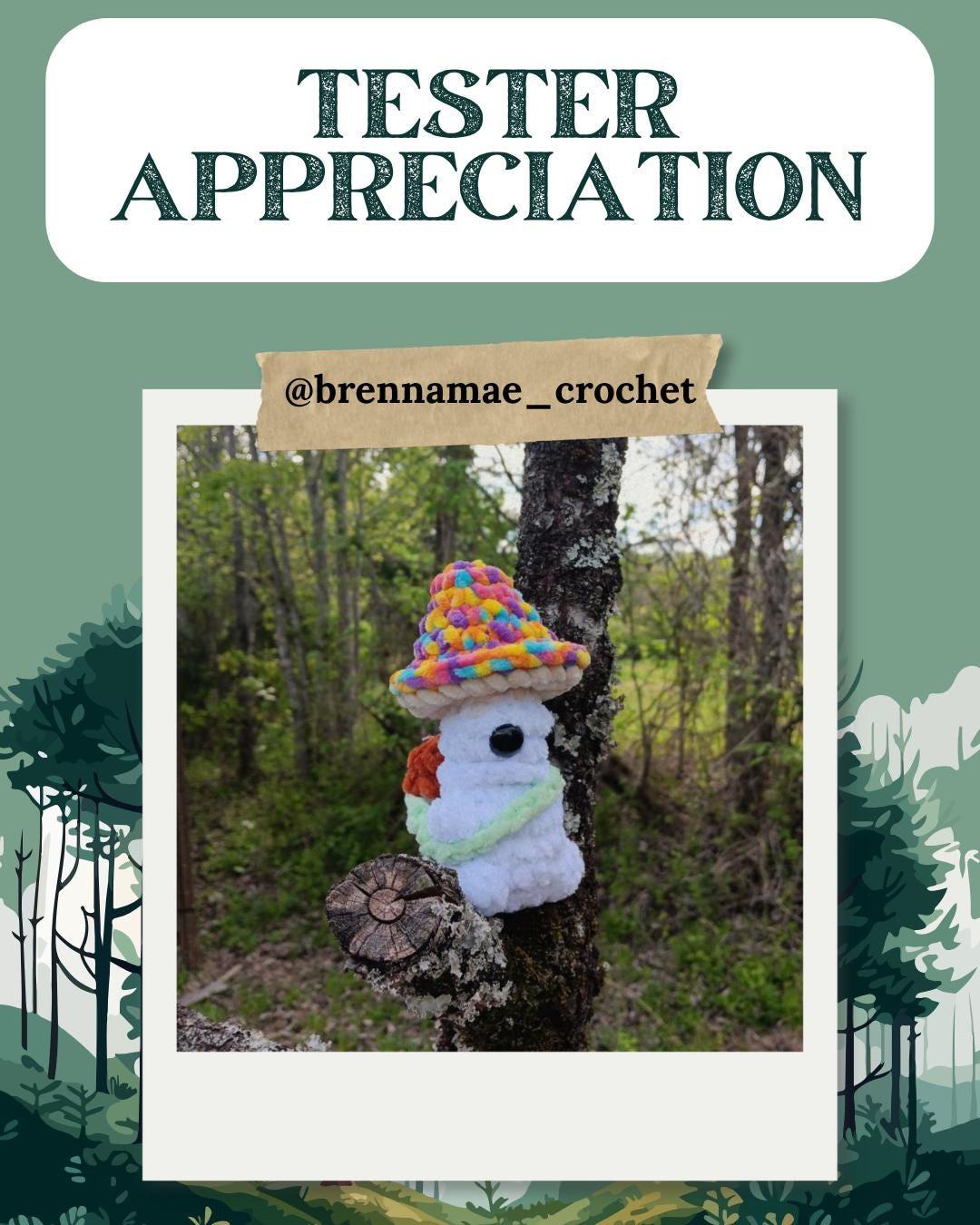 Truffleton the Mushroom Adventurer Low Sew Crochet Amigurumi Pattern thumbnail 10