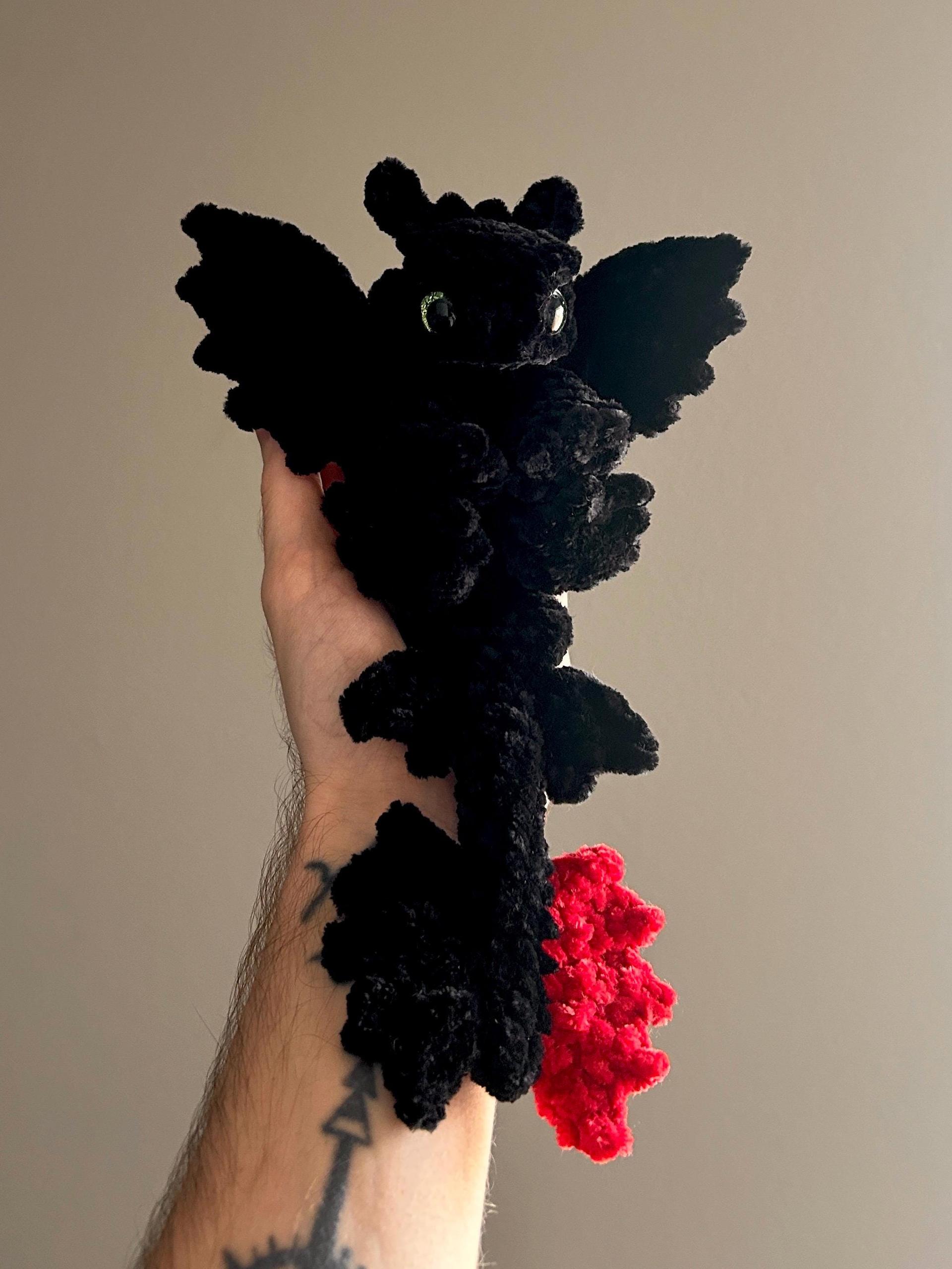 Lux the Dragon Snuggler Medium Sew Crochet Amigurumi Pattern thumbnail 7