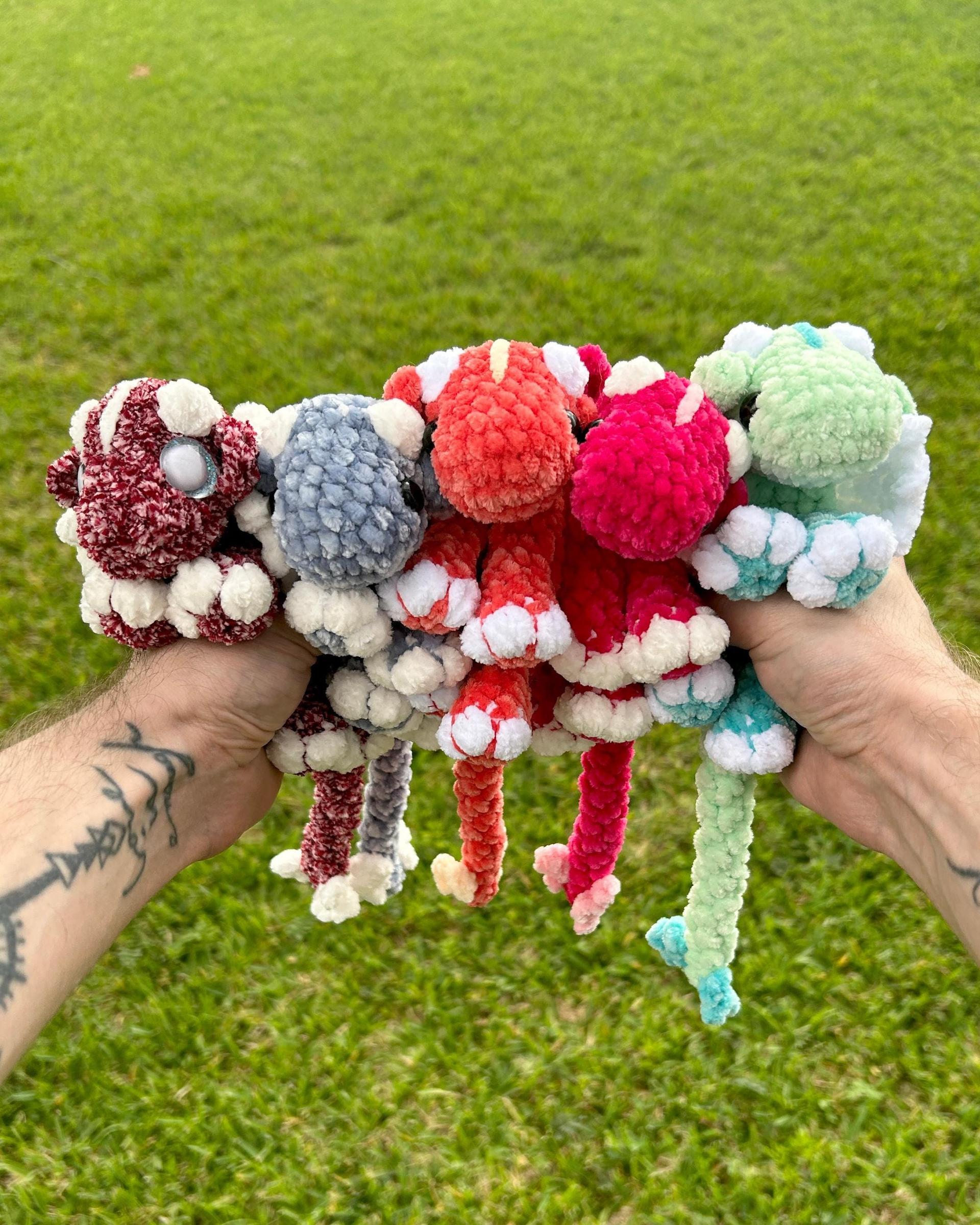 Pax the Dragon Snuggler Low Sew Crochet Amigurumi Pattern thumbnail 2