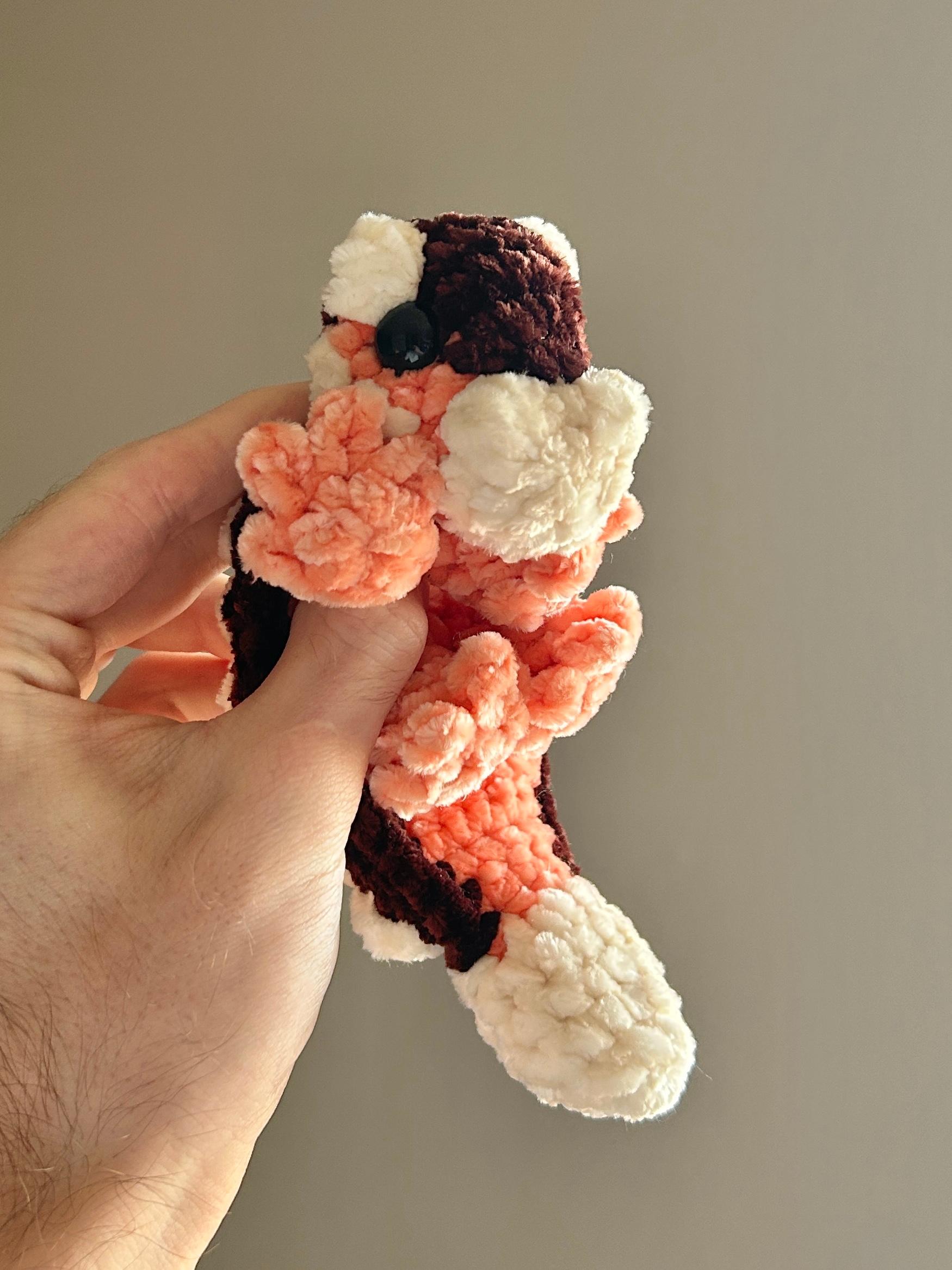 Ezra the Baby Ankylosaurus Snuggler No Sew Crochet Amigurumi Pattern thumbnail 5