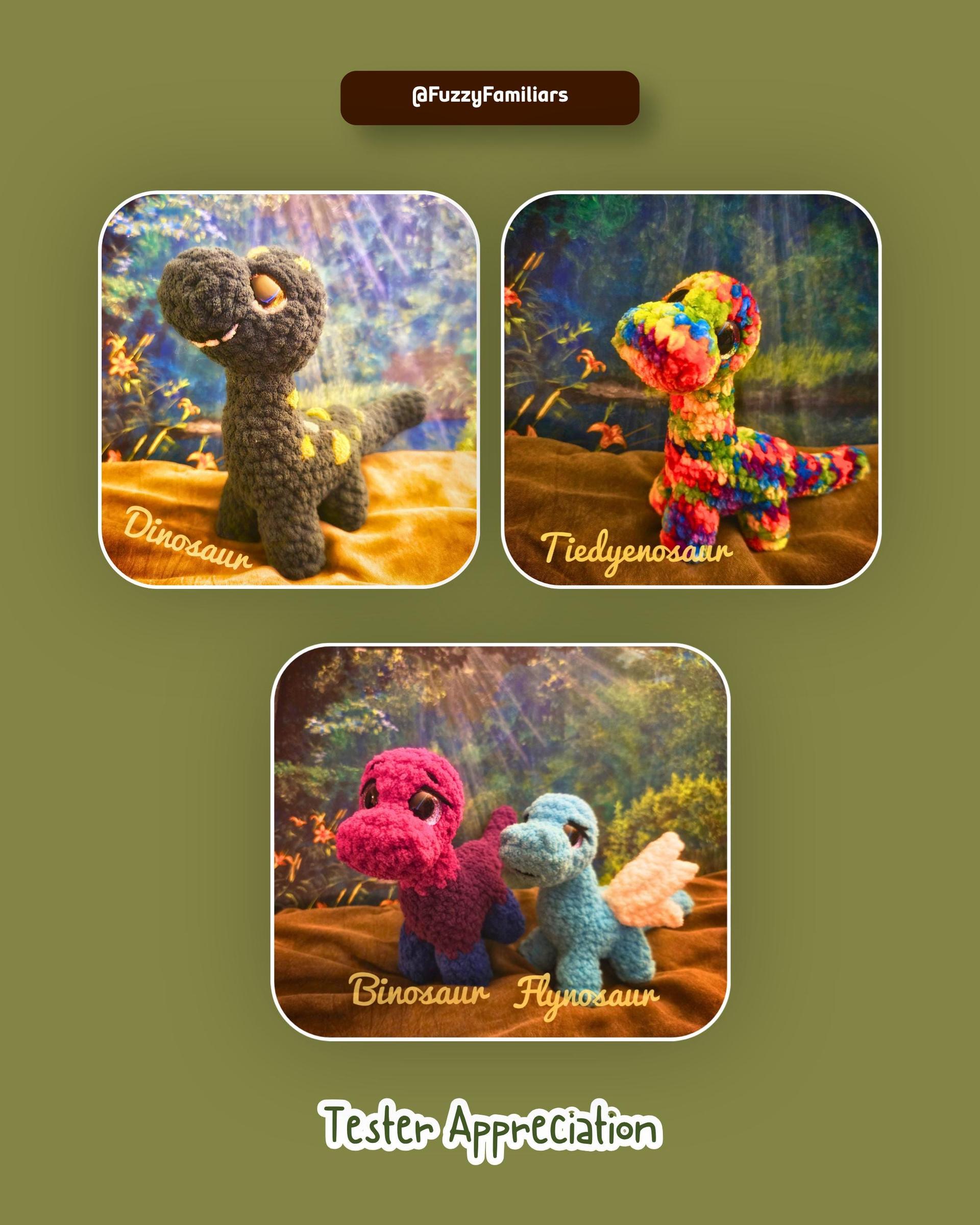 Remi the Baby Brachiosaurus Standing Low Sew Crochet Amigurumi Pattern thumbnail 4
