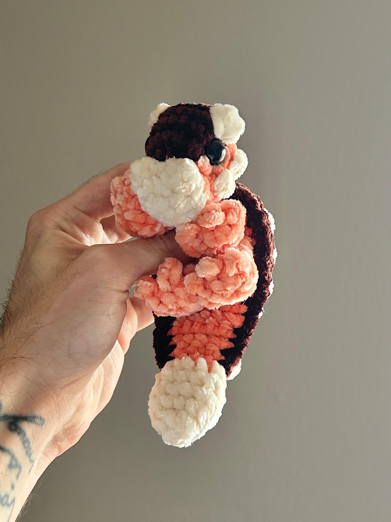 Ezra the Baby Ankylosaurus Snuggler No Sew Crochet Amigurumi Pattern thumbnail 3