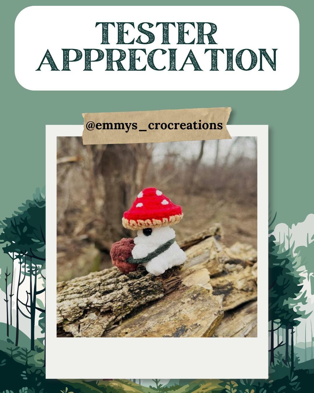 Truffleton the Mushroom Adventurer Low Sew Crochet Amigurumi Pattern thumbnail 8