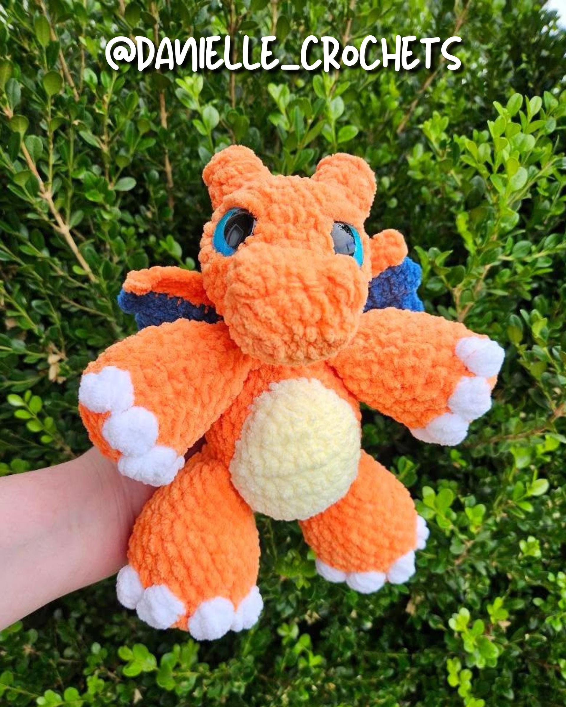 Lumi the Dragon Medium Sew Crochet Amigurumi Pattern thumbnail 9