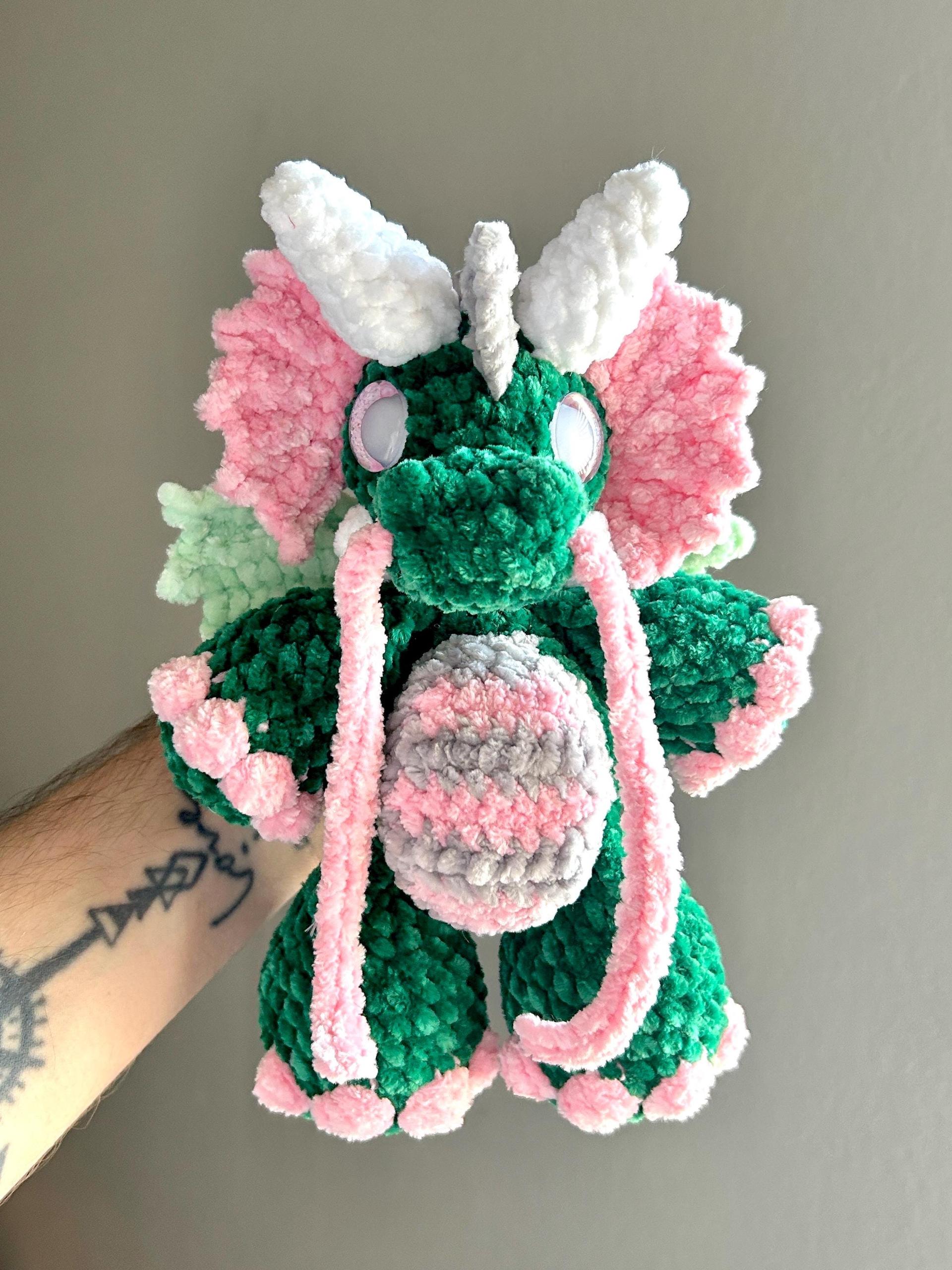 Lumi the Dragon Medium Sew Crochet Amigurumi Pattern thumbnail 3