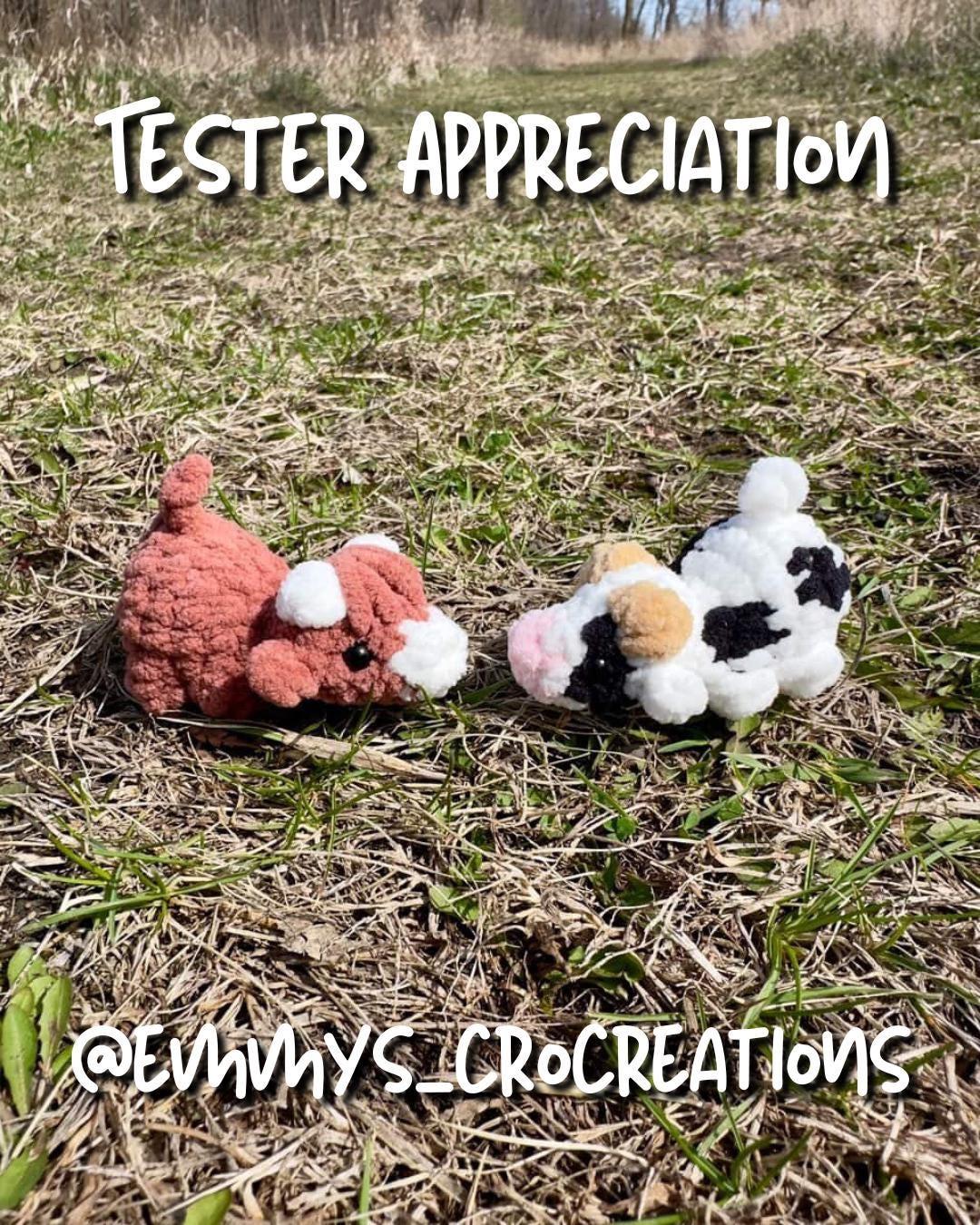 Kip & KoKo the Cow Duo No Sew Crochet Amigurumi Pattern thumbnail 7