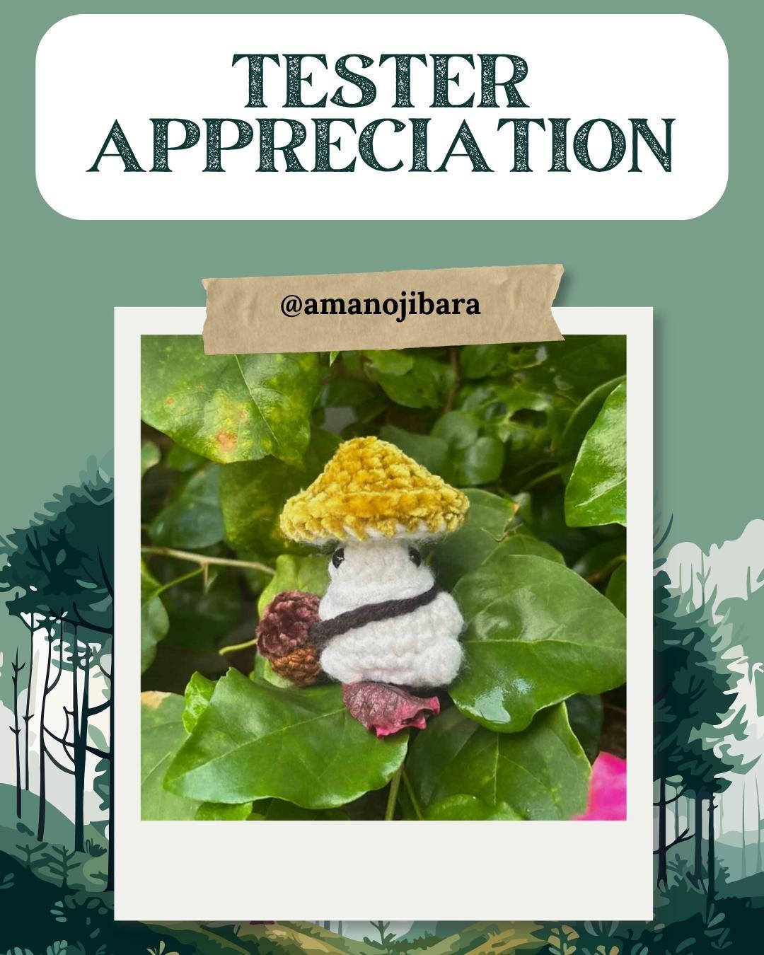 Truffleton the Mushroom Adventurer Low Sew Crochet Amigurumi Pattern thumbnail 5