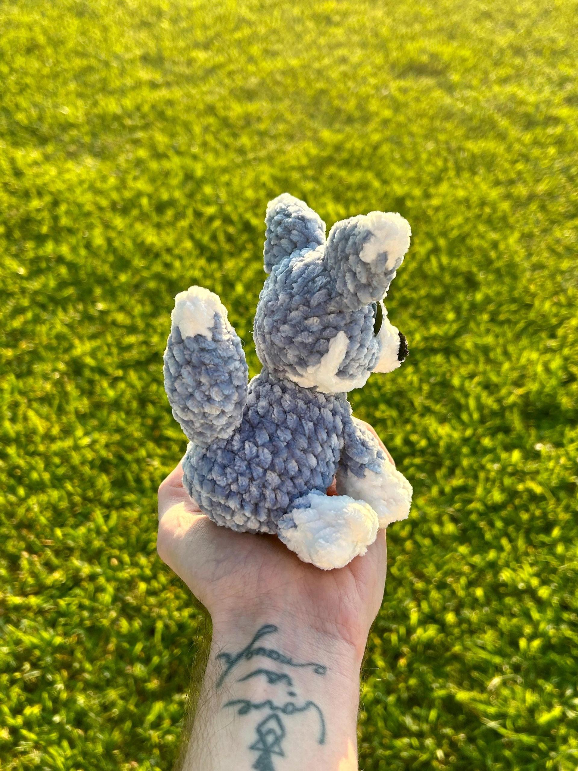 Frio the Wolf Sitting Medium Sew Crochet Amigurumi Pattern thumbnail 4
