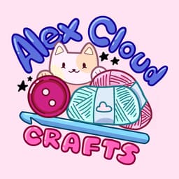 Alex Cloud Crafts ☁️🍓 logo