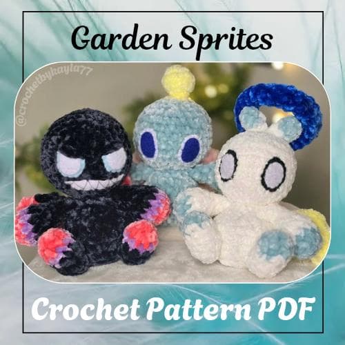 Garden Sprites Bundle Crochet Pattern PDF