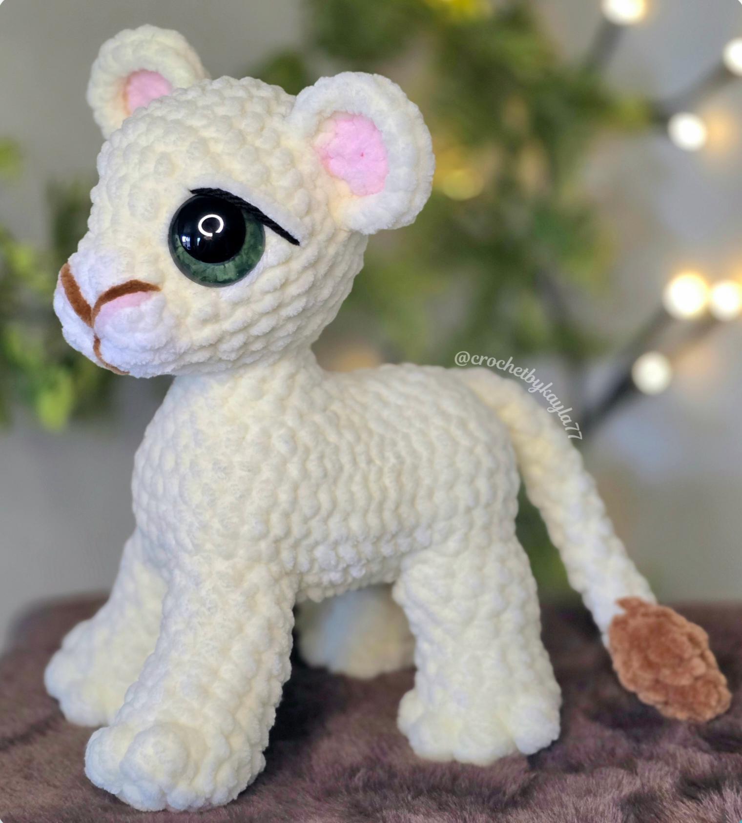 Luca the Lion Cub Crochet Pattern PDF thumbnail 3