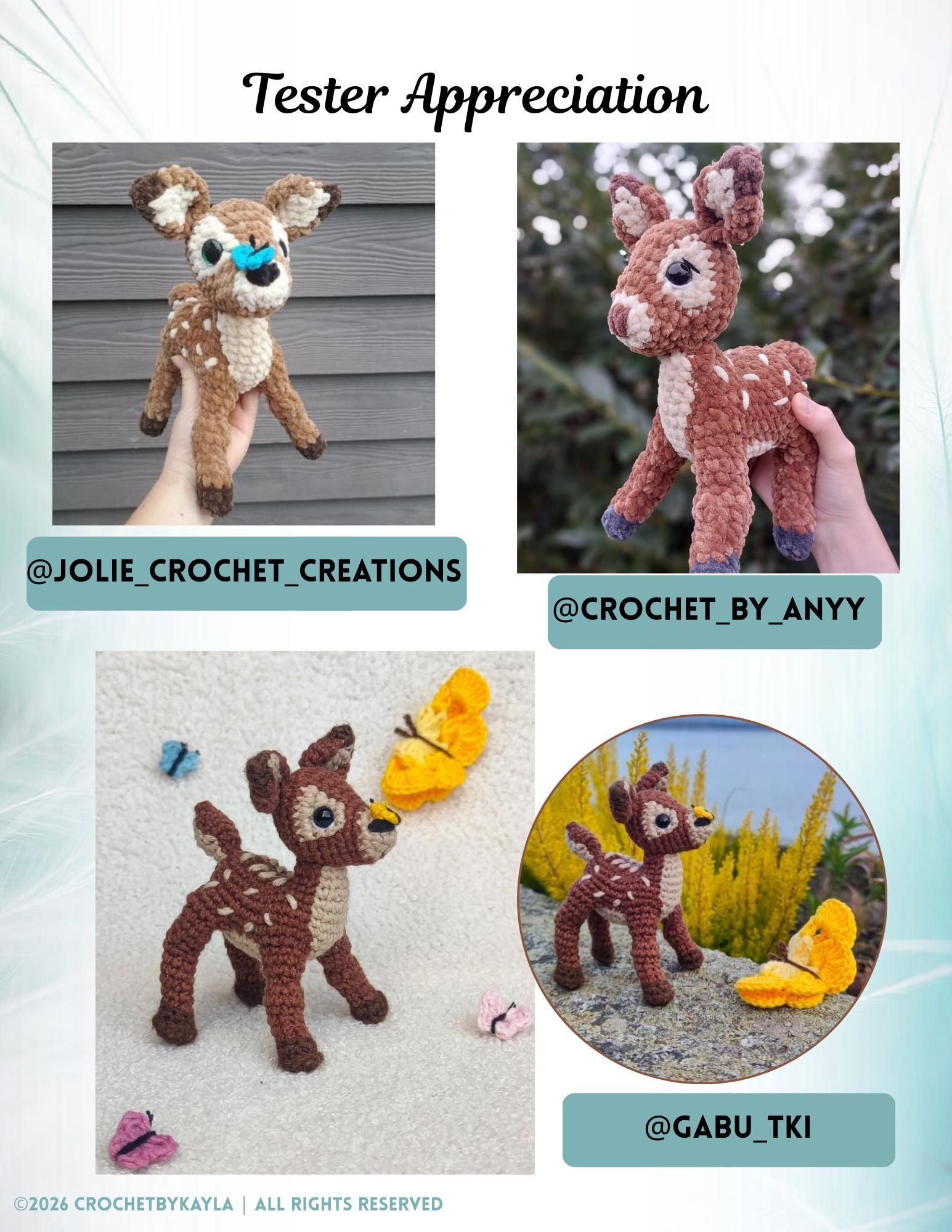 Flora: The Playful Fawn Crochet Pattern PDF thumbnail 9
