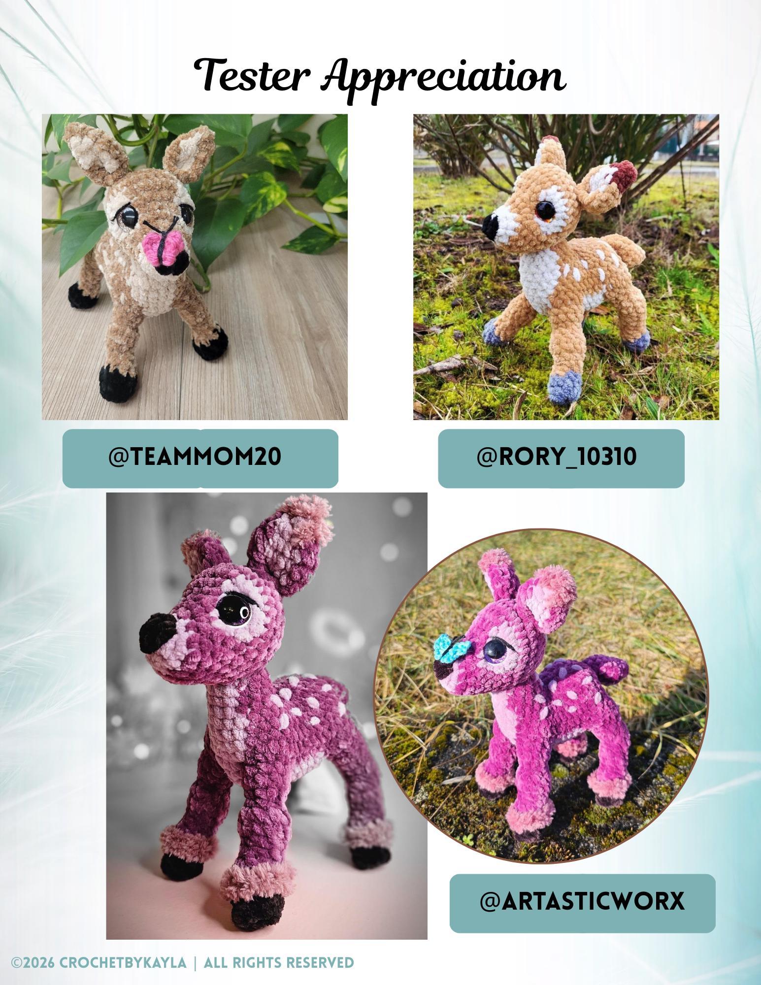 Flora: The Playful Fawn Crochet Pattern PDF thumbnail 10