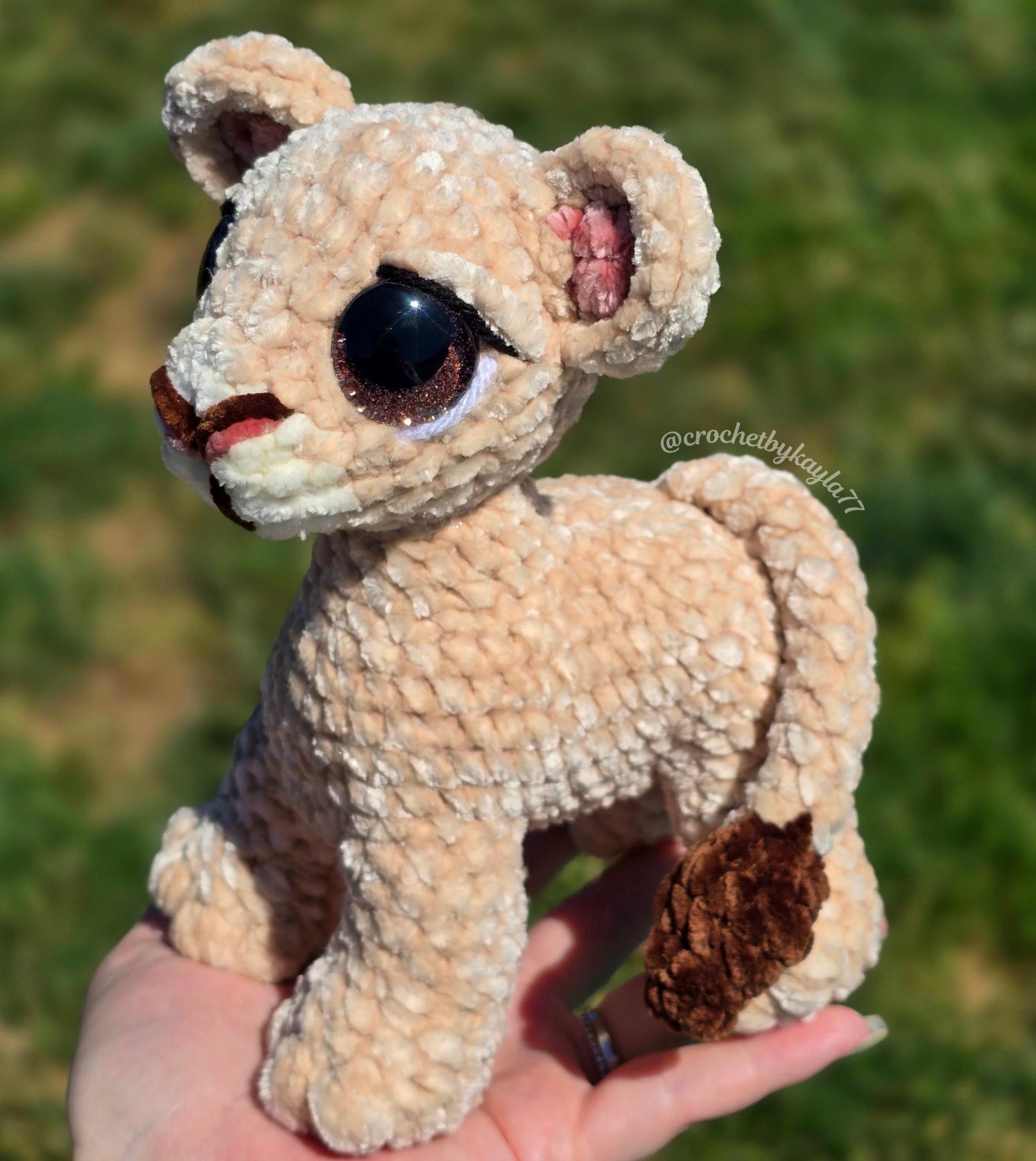 Luca the Lion Cub Crochet Pattern PDF thumbnail 2