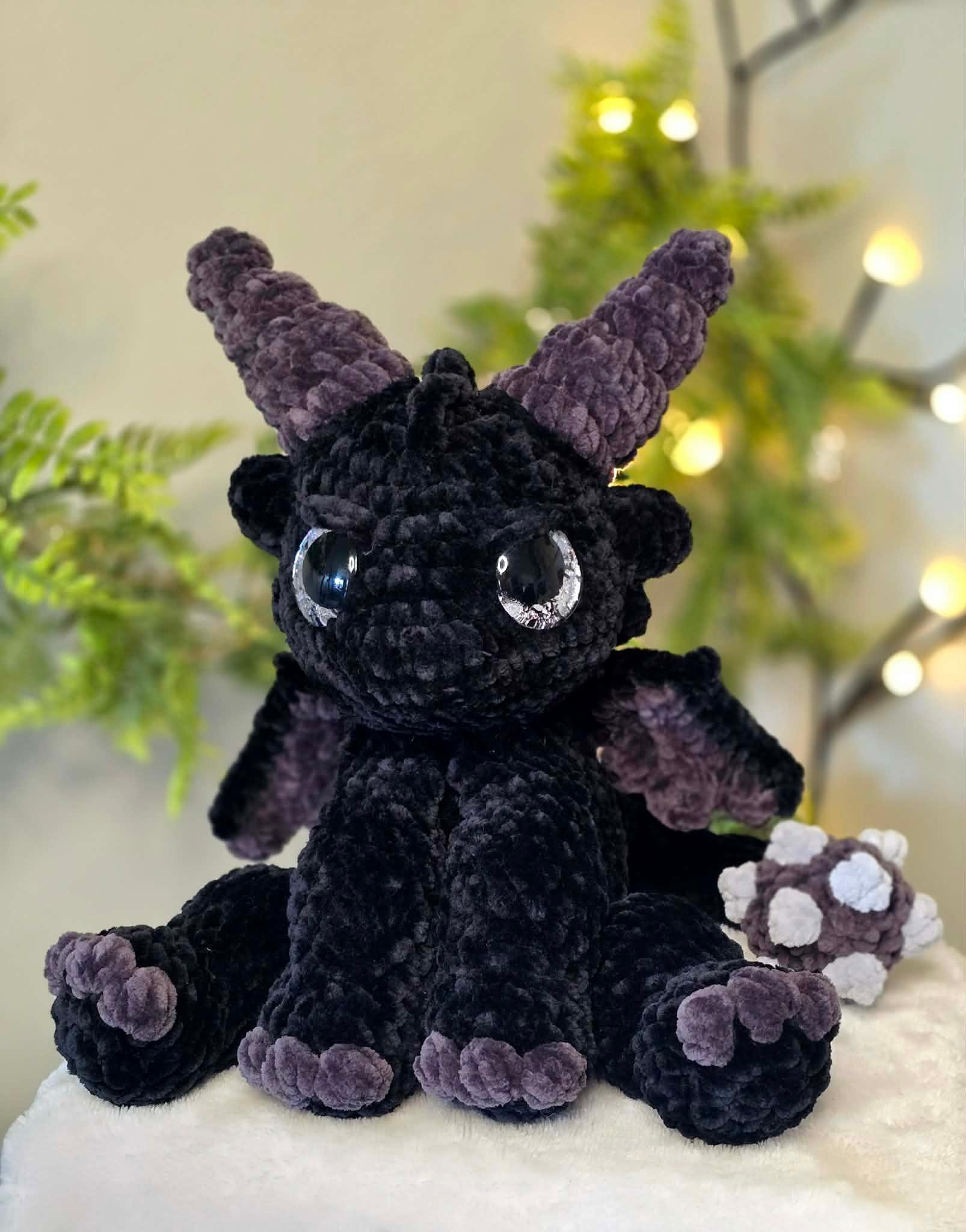 Black Morningstartail Dragon
