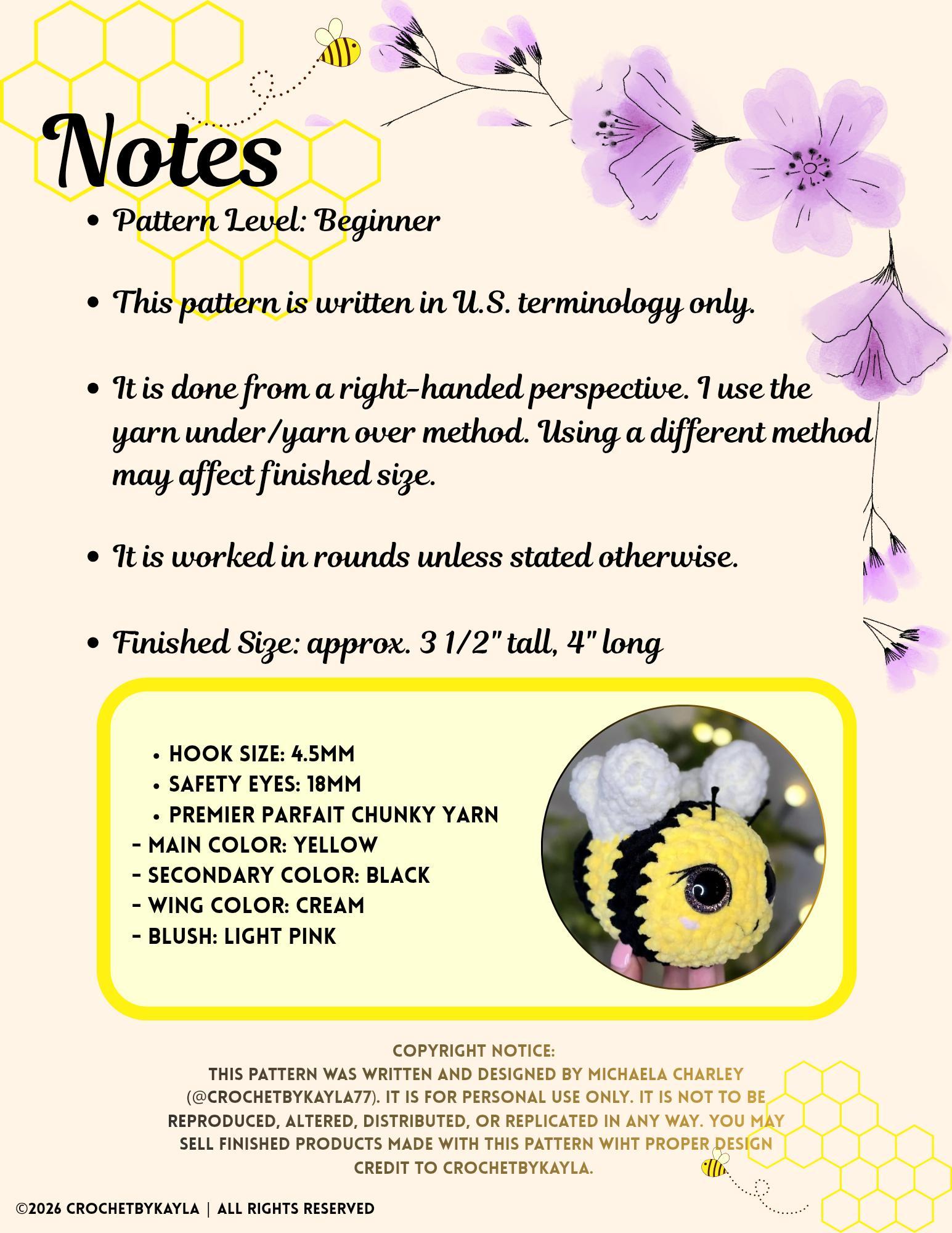 Buzz Buddies Crochet Pattern Bundle thumbnail 3