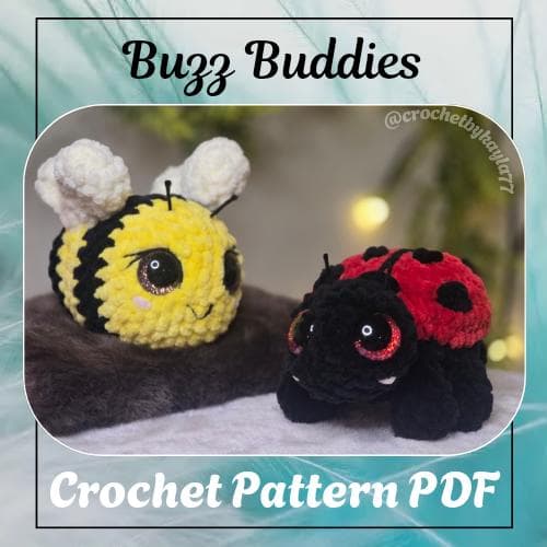 Buzz Buddies Crochet Pattern Bundle