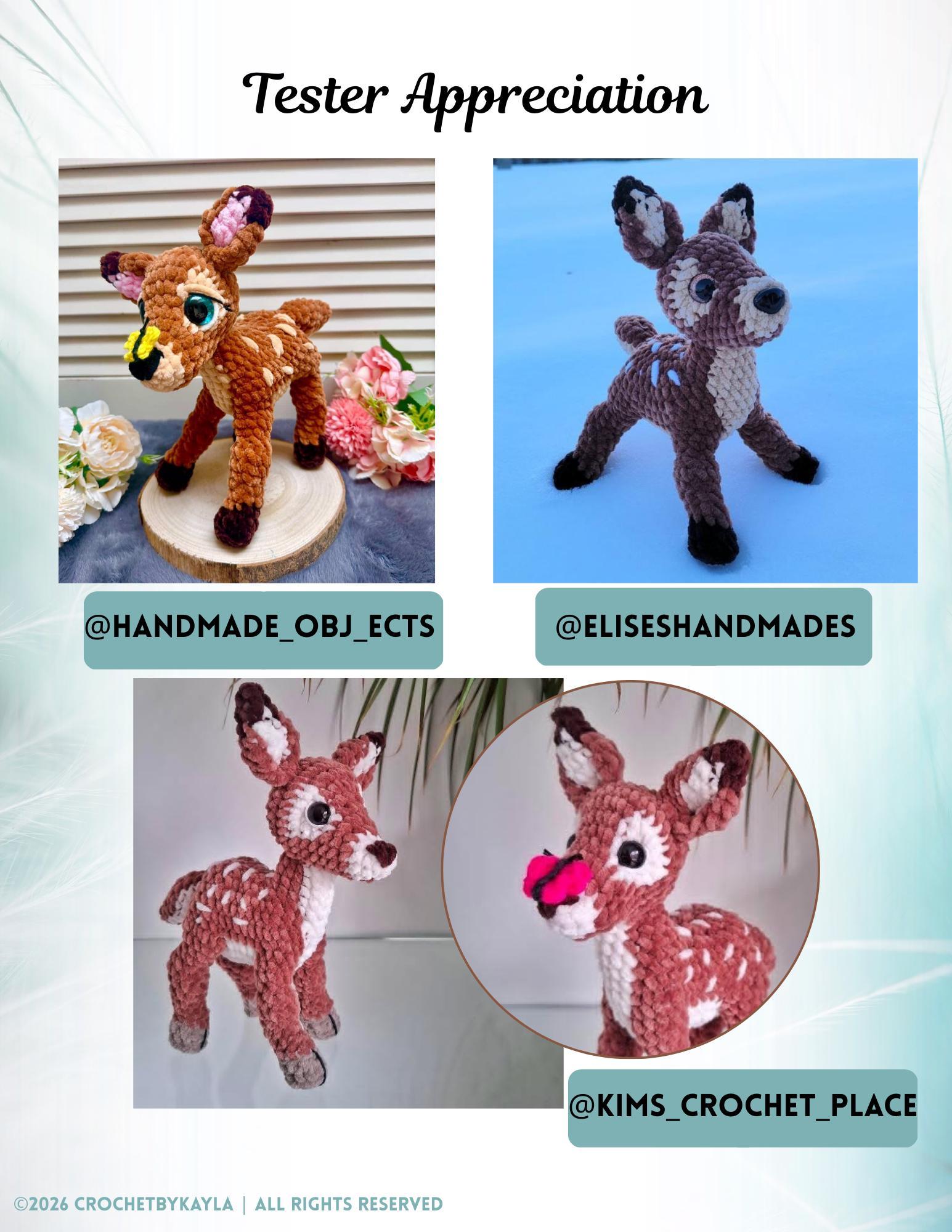 Flora: The Playful Fawn Crochet Pattern PDF thumbnail 7