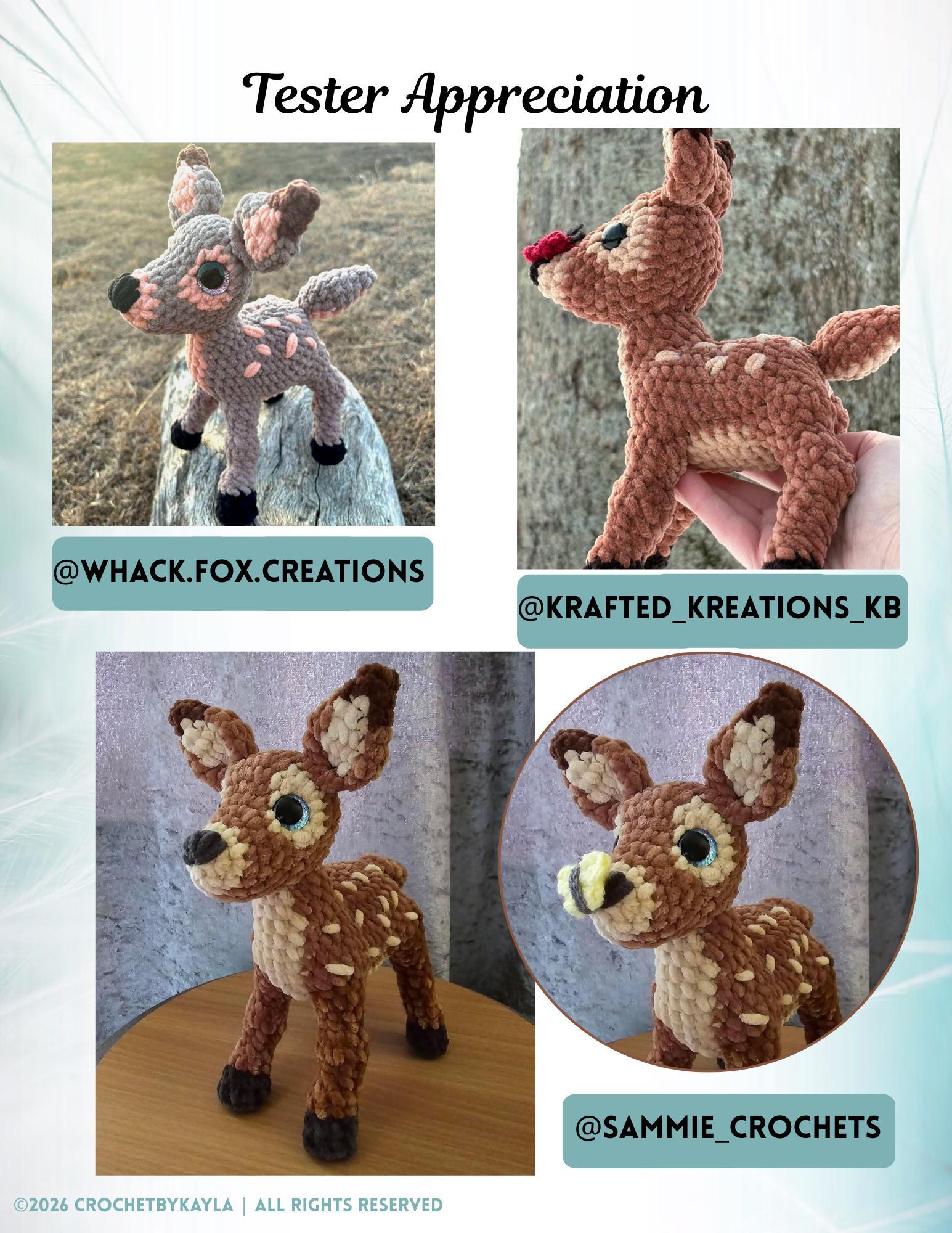 Flora: The Playful Fawn Crochet Pattern PDF thumbnail 8