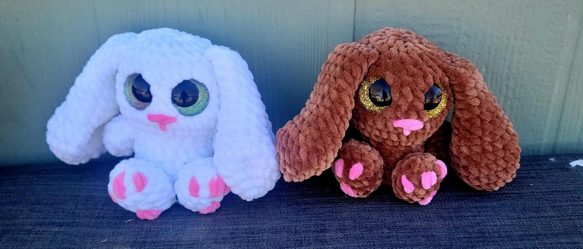 Crochet Mini bunny thumbnail 5