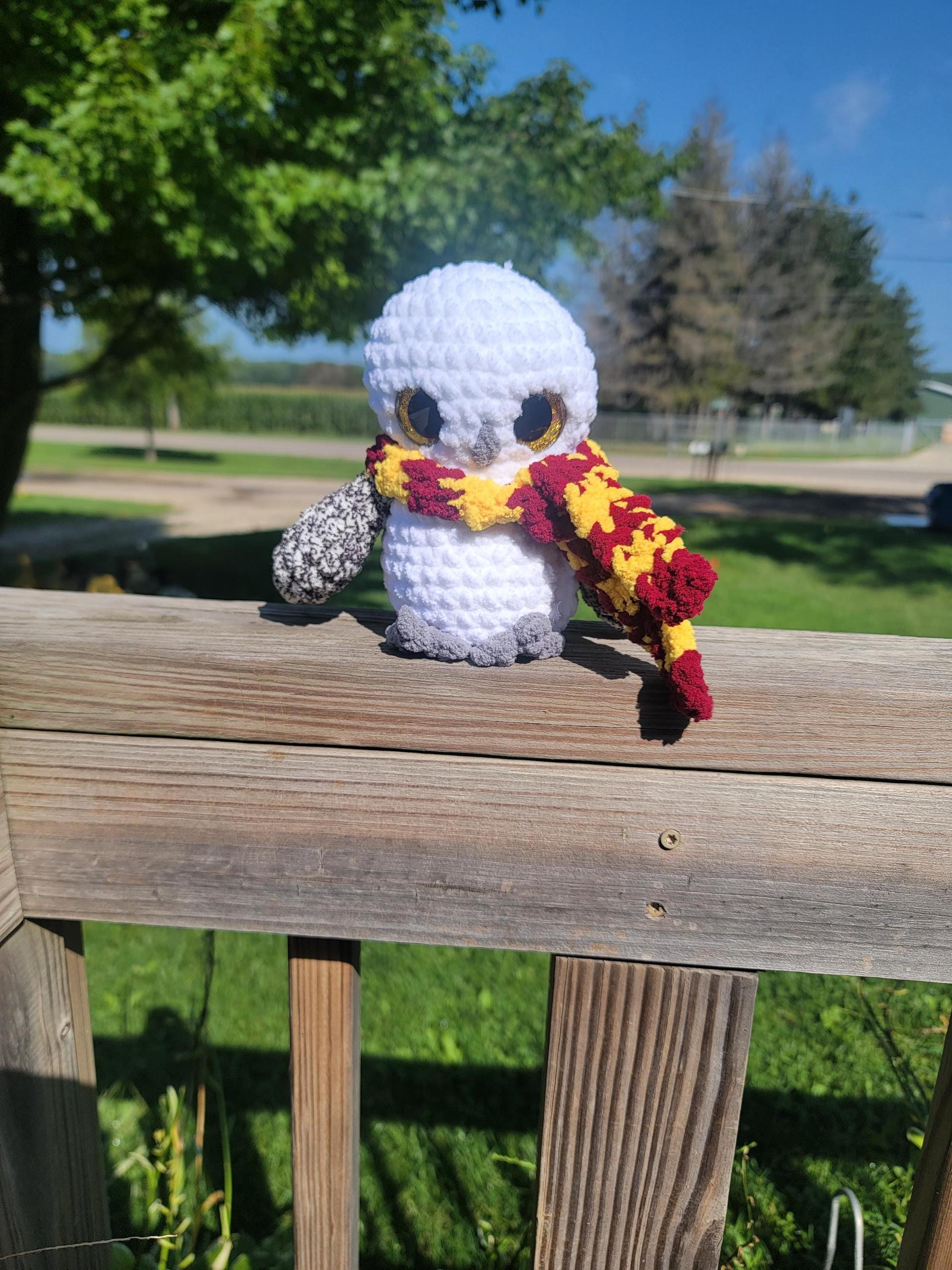 Crochet Snowy Owl thumbnail 3