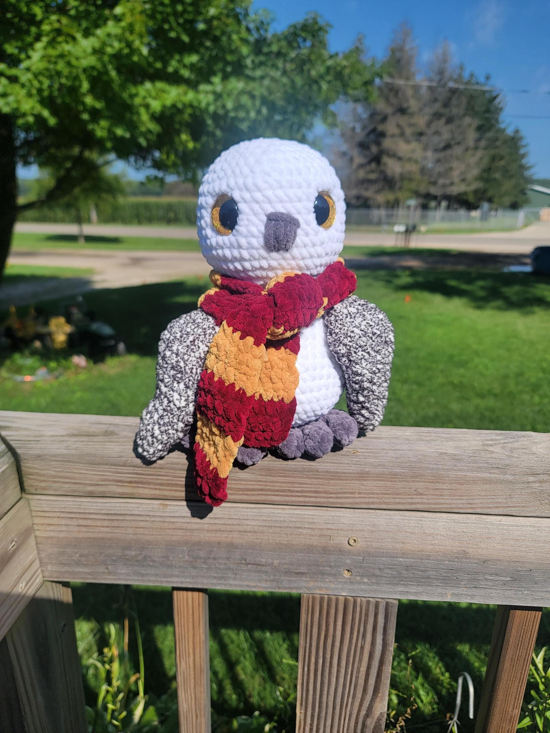 Crochet Snowy Owl thumbnail 2