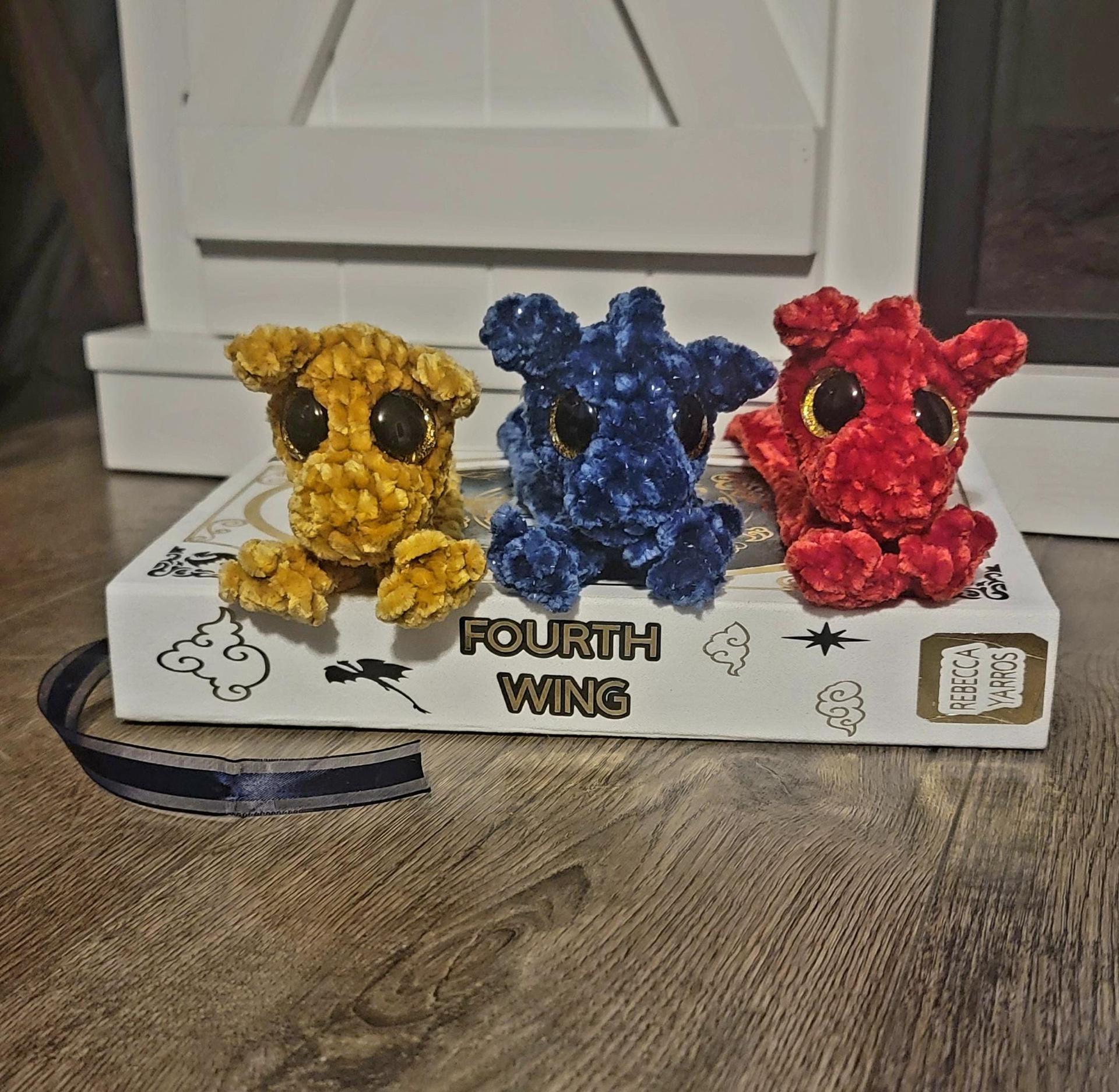 Crochet Dragon Bookmark