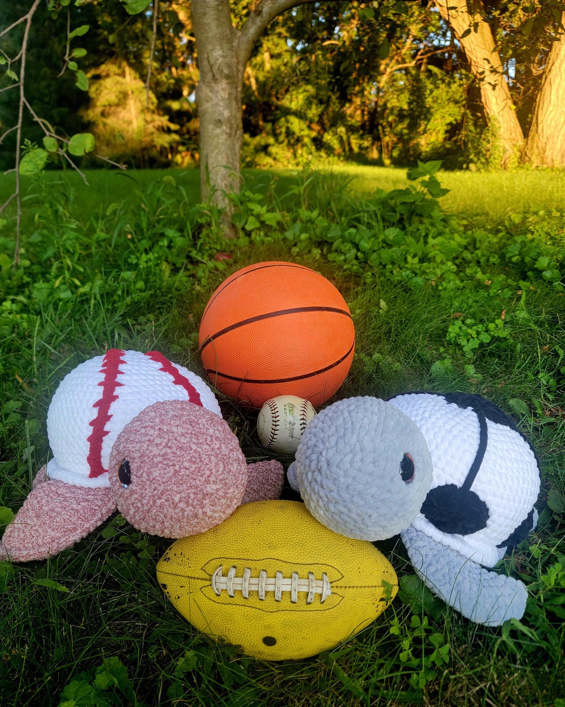Crochet Turtle: Chenille Yarn Plush Toy