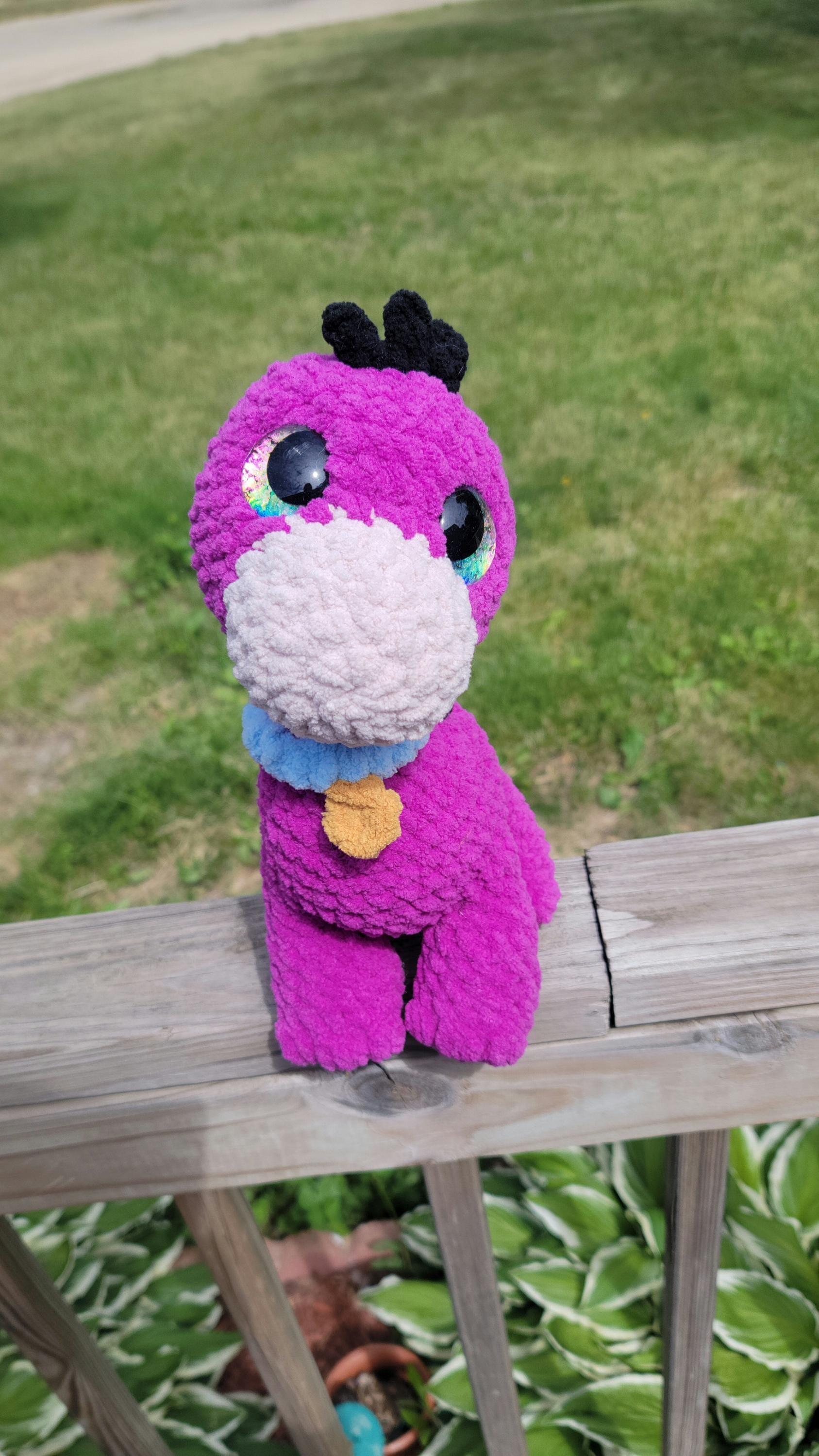 Crochet Dinosaur Plushie